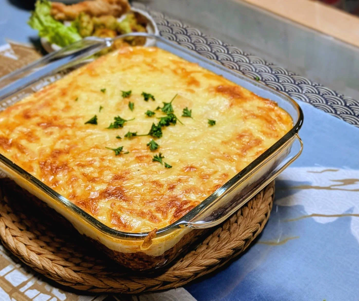 お月様 奥さんの誕生日にギリシャ料理「ムサカ」を作ってみた。｜ほいさ