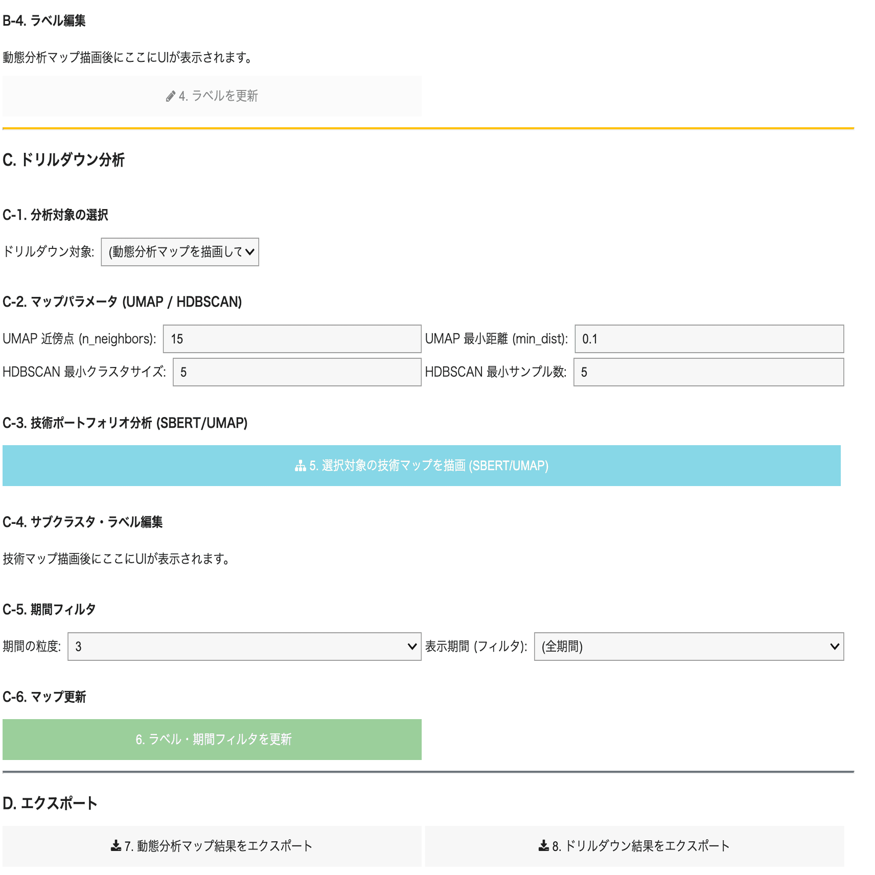 特許戦略分析ツール | MEGA：CAGRとポートフォリオで技術動態と構成を統合分析｜しばやま