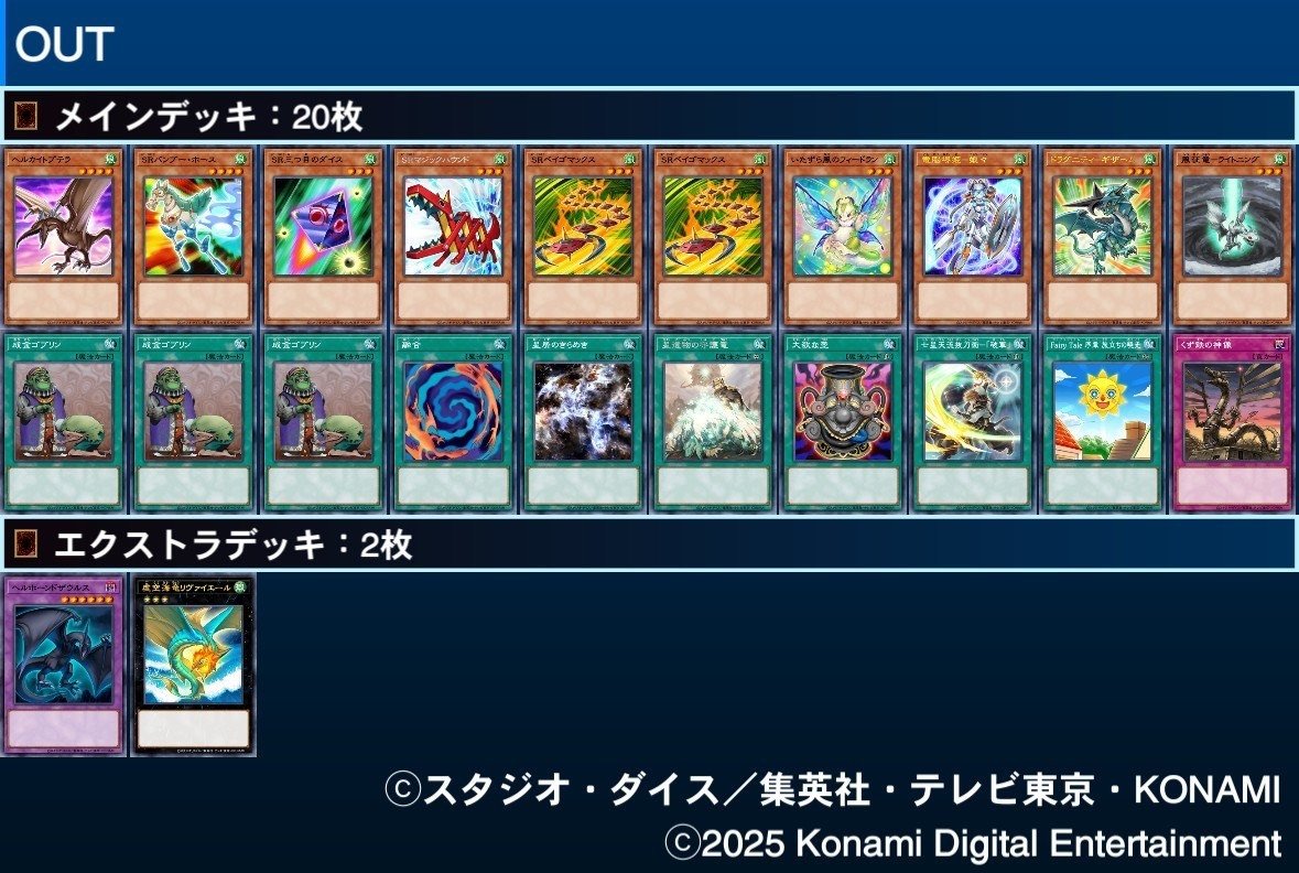 今年使い倒したデッキの軌跡（2025/4/19→2025/11/21）【極光