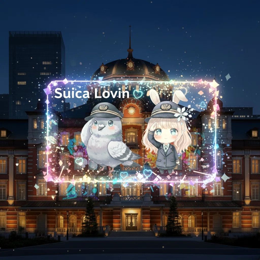 Suica Lovin「昼も夜も、いつでも一緒」