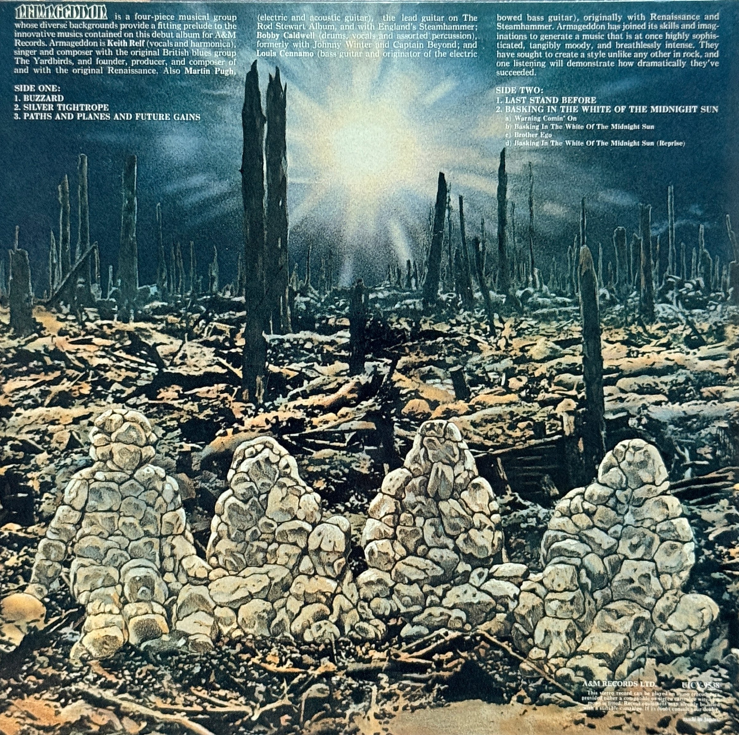 Armageddon『Armageddon』徹底解説：Keith Relf最後のスーパーグループ