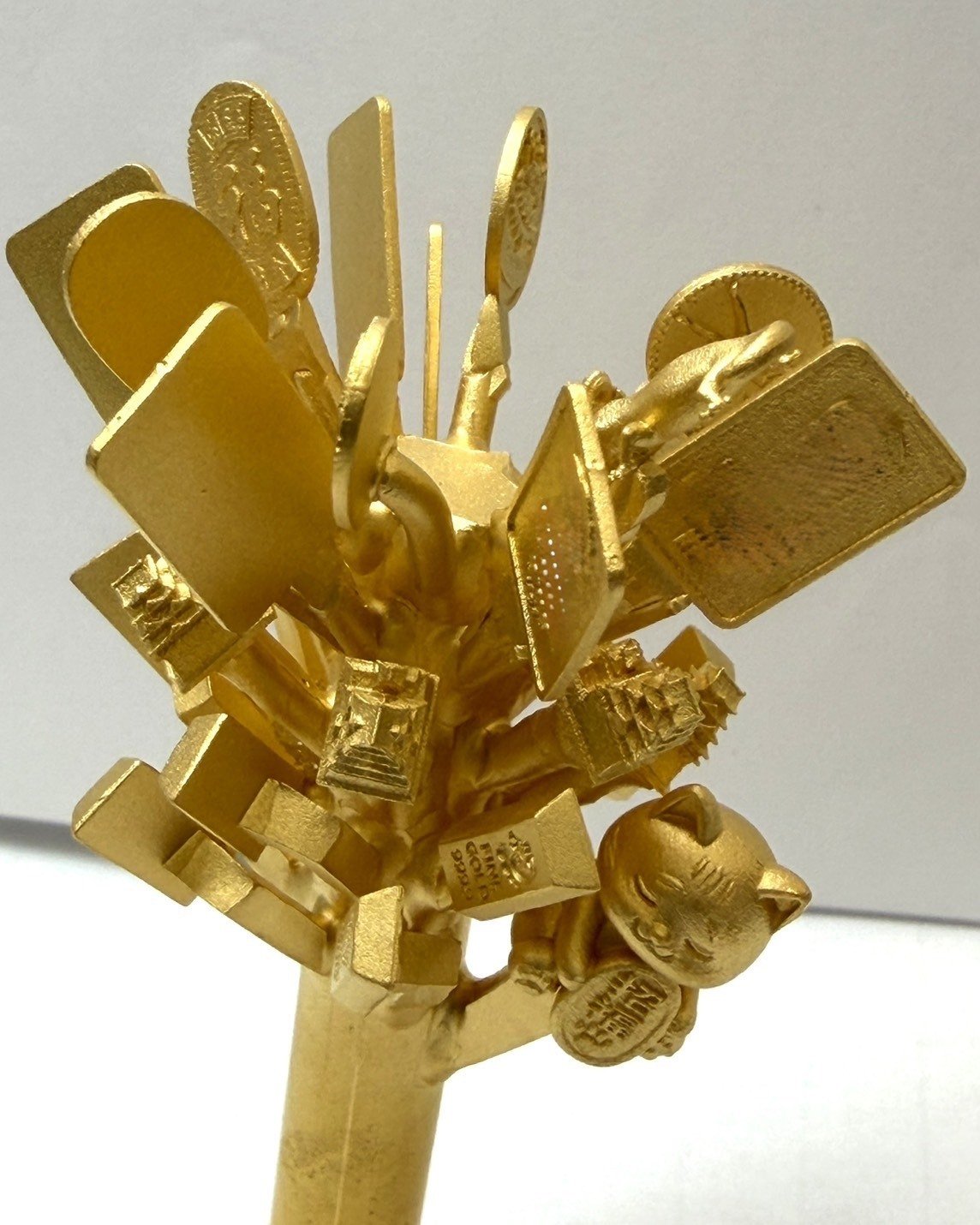 伝統的な金属製置物 木箱入り ※本物か不明 伝統的な金属製置物 木箱入り ※本物か不明 伝統的な金属製置物 木