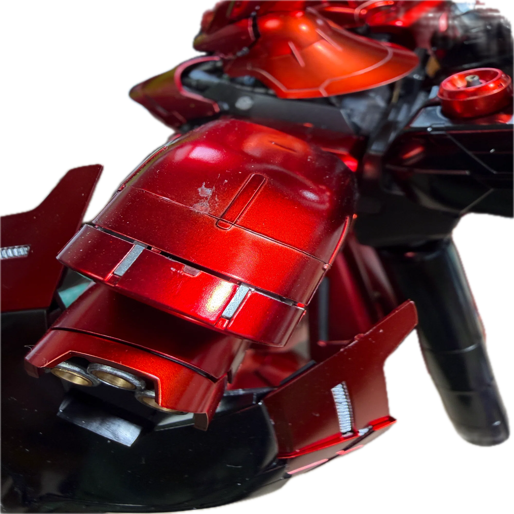 ソコタノ日記:ものづくり編>ガンプラの特殊塗装モデルのゲートは