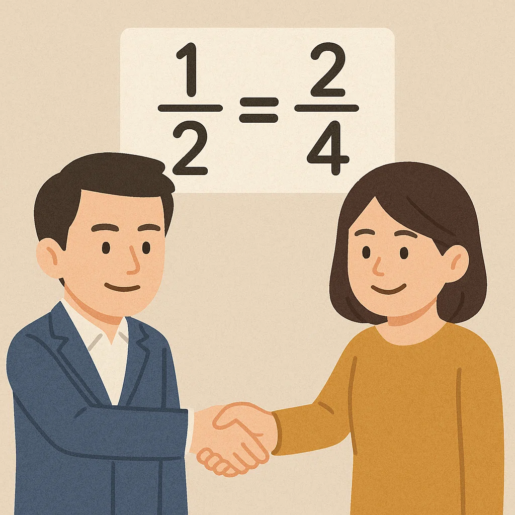 通じない」を「通じる」に変えるー分数の“通分”が教える