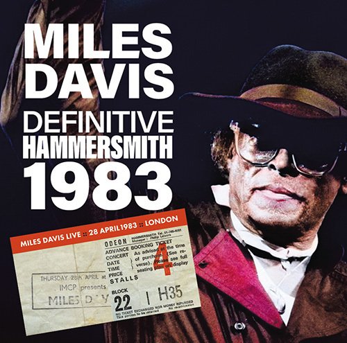 マイルス・デイビス】1983年4月のロンドン公演のレストア盤が入荷