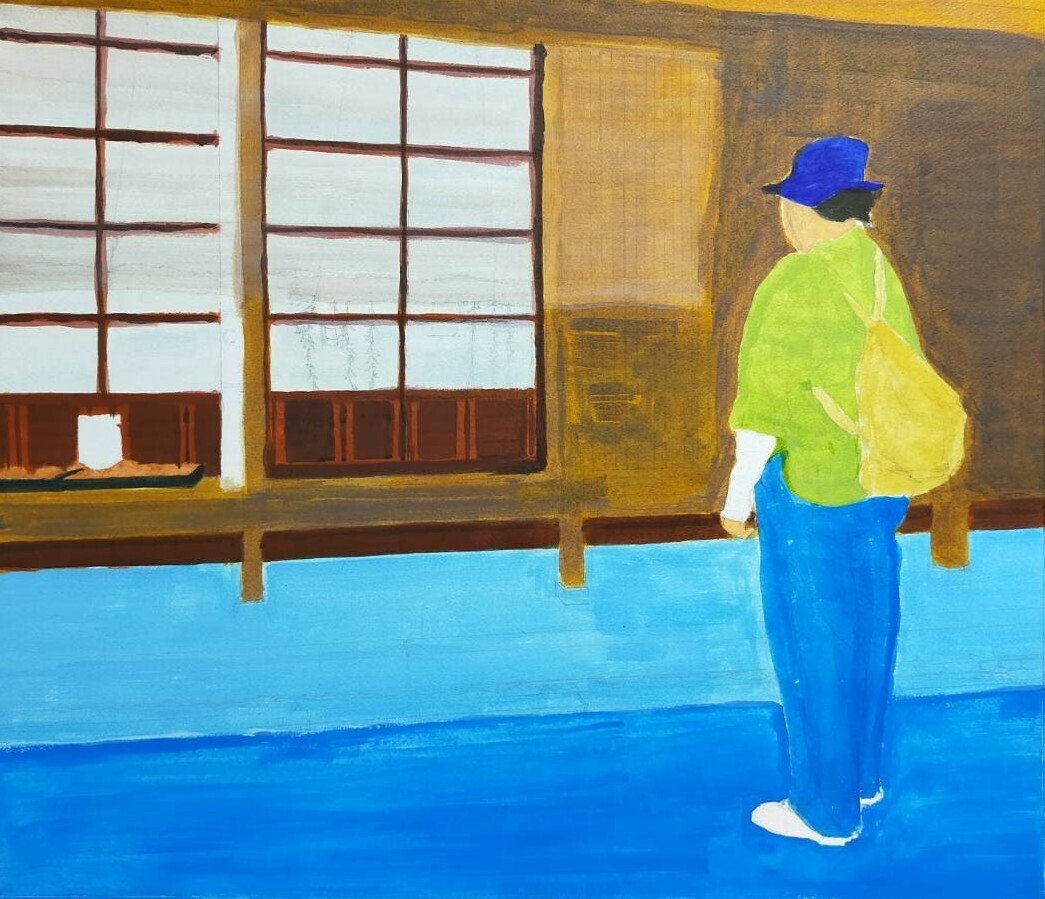 Step9】「郷愁」アクリル画｜瑞島 魁祐（みずしま かいゆう）