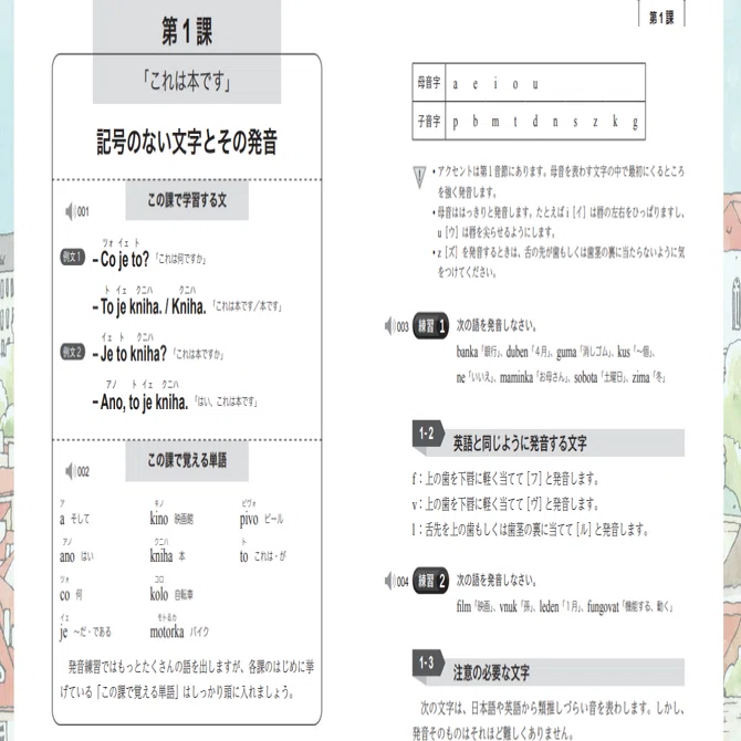 本気でチェコ語を学ぶ人を文法面から確実に支える『新版チェコ語の基本