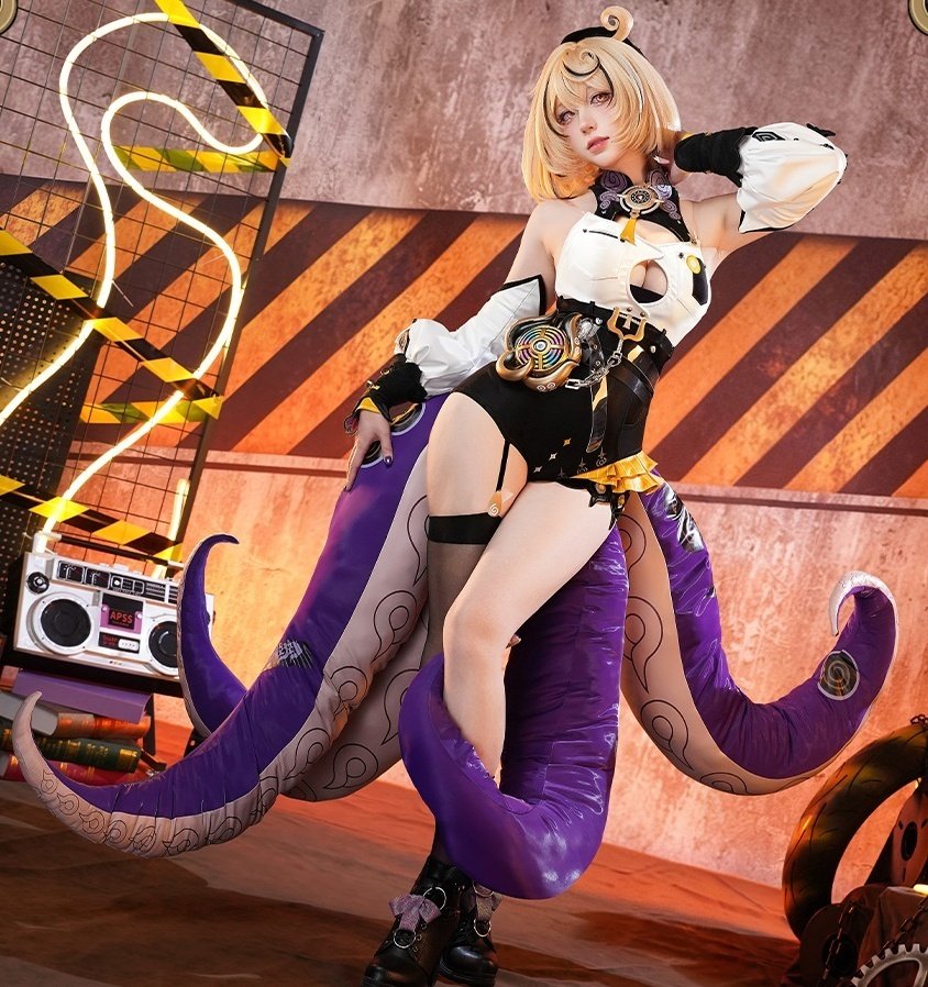 🎉Monenjoy ゼンゼロ／イドリー 完全再現コスチューム＆タコ足プロップ