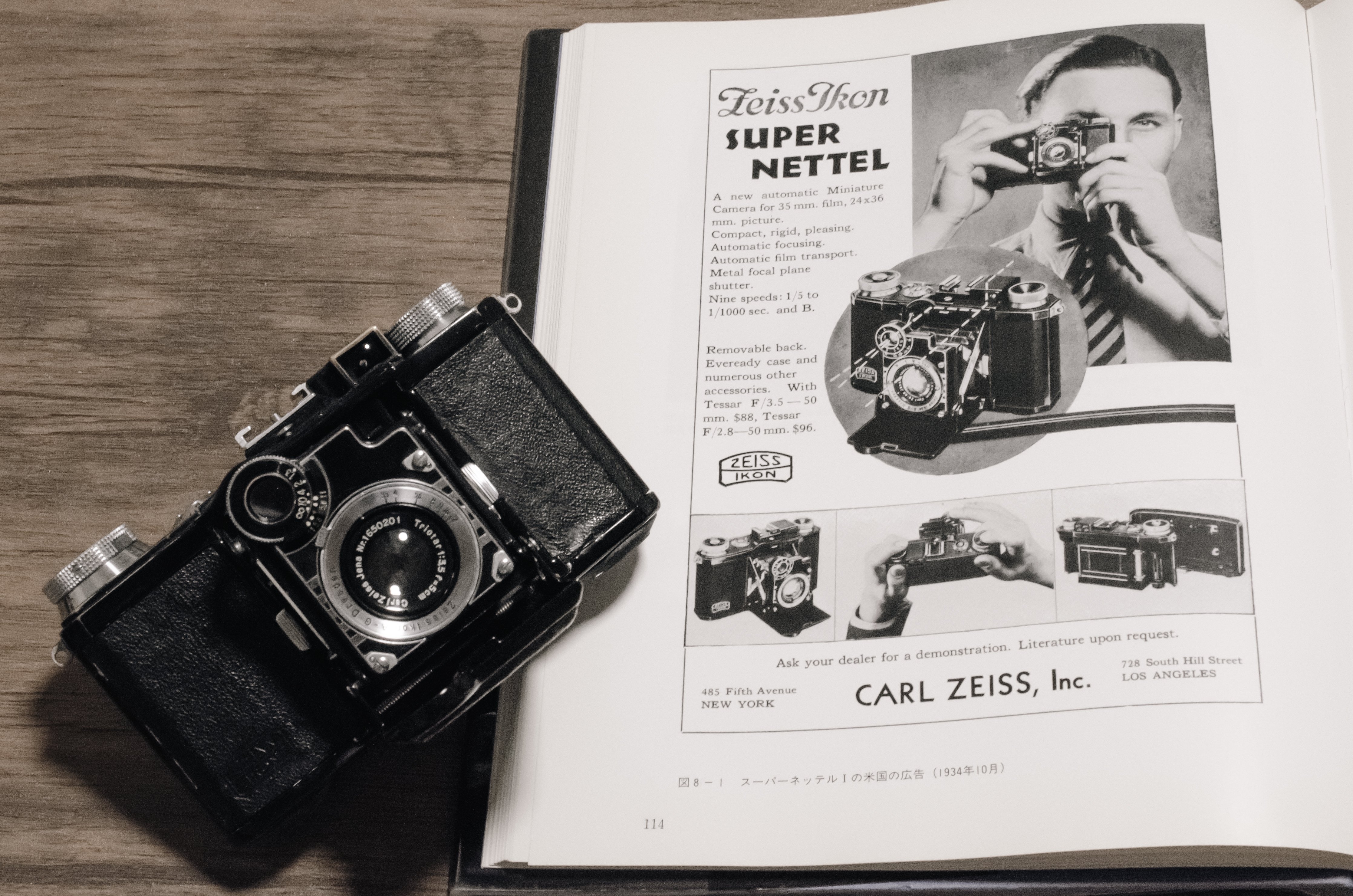 Details of “Zeiss Ikon Super Nettel”｜masato