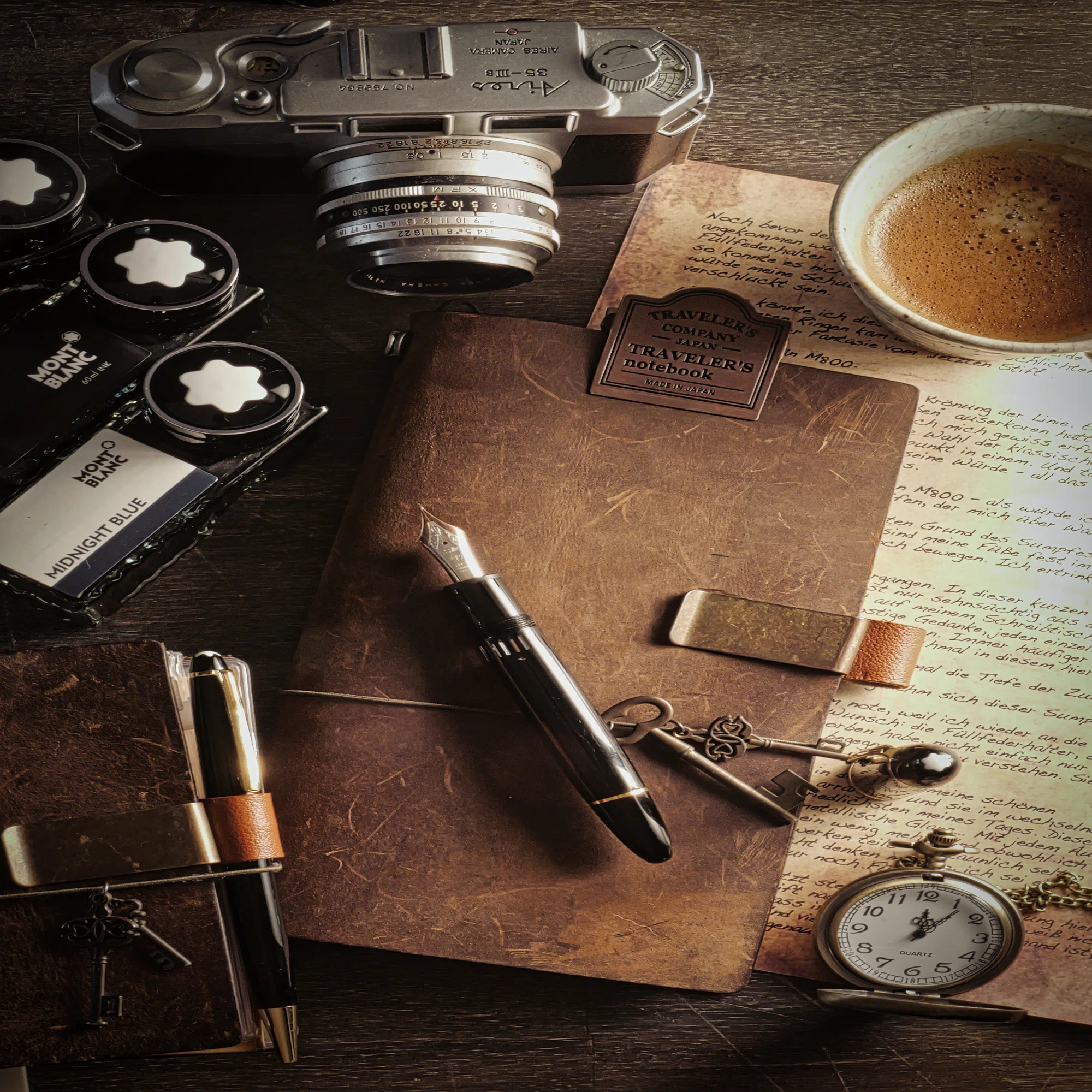 黒と金の孤高：Montblanc Meisterstück 149｜Hideo Takehara