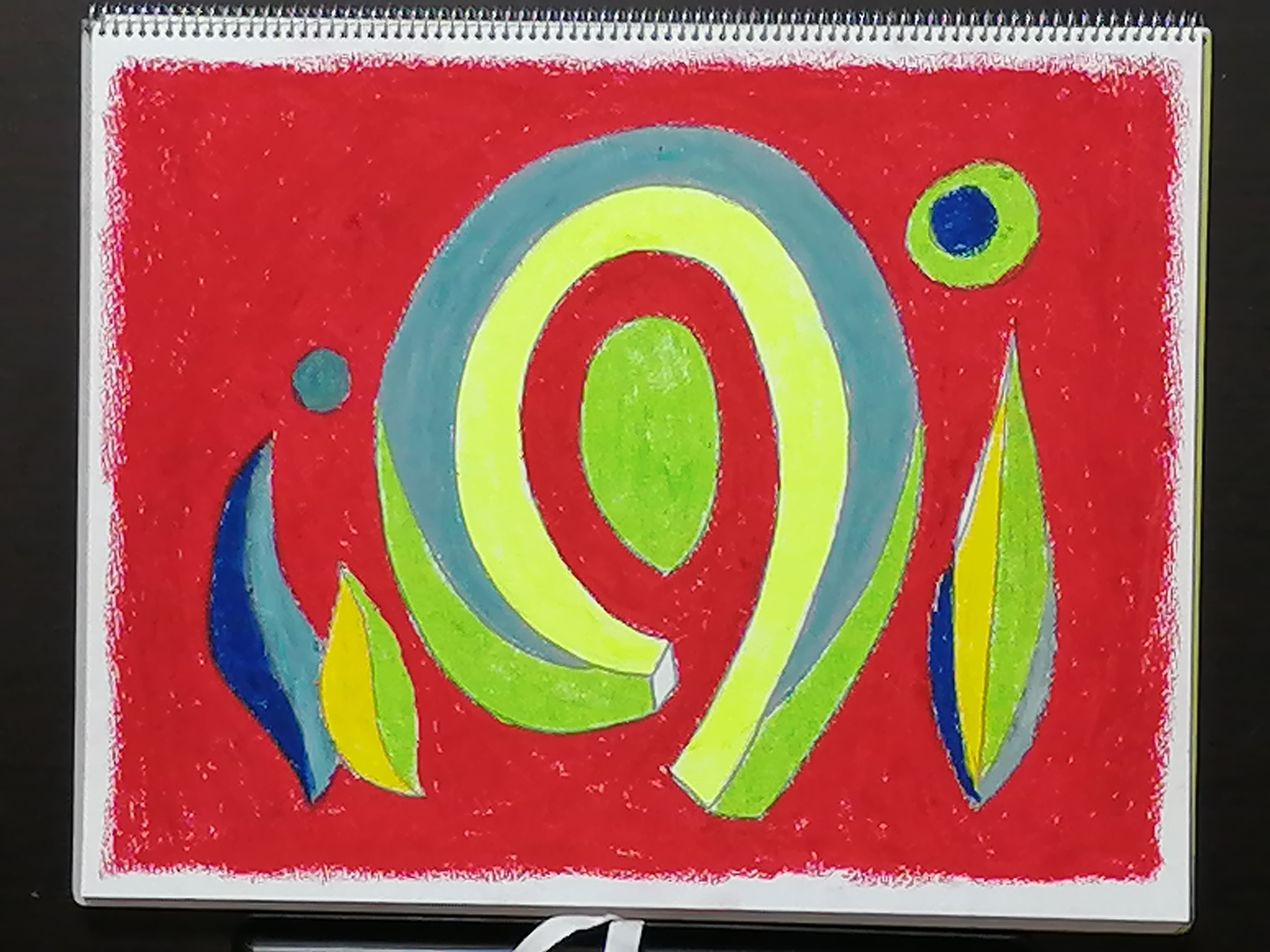 今日の作品たち。王延偉｜（ピカソ風の）漢字ARTの民衆化@25年日美展で