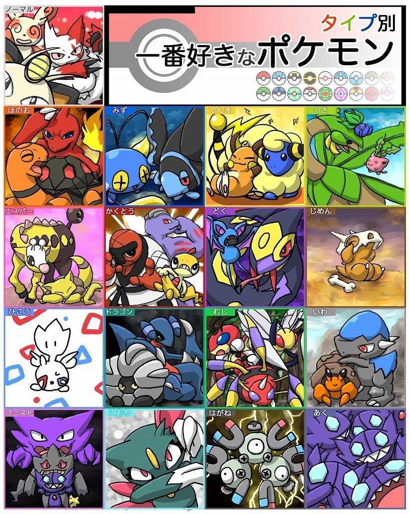 099 私の好きなポケモンランキング｜Aya