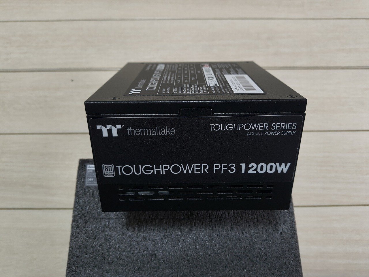 大容量1200WでコンパクトなATX電源：Thermaltake TOUGHPOWER PF3 1200W