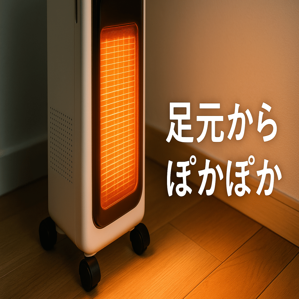 Nayuoo オイルヒーター 8畳~10畳 暖房器具 省エネ・電気代節約の実力と