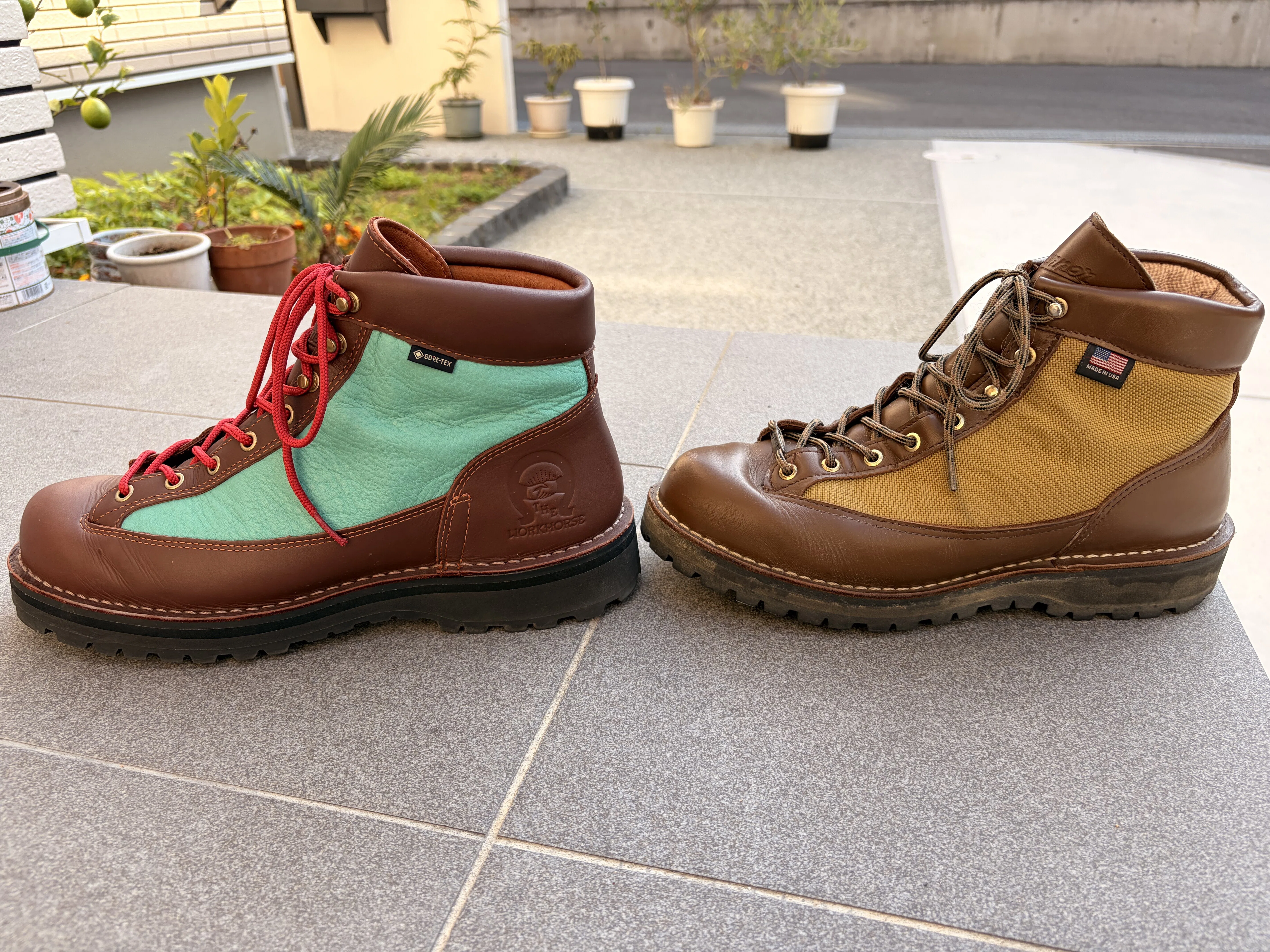 Danner Light と Danner Field R、どう違う？｜komorebi_94