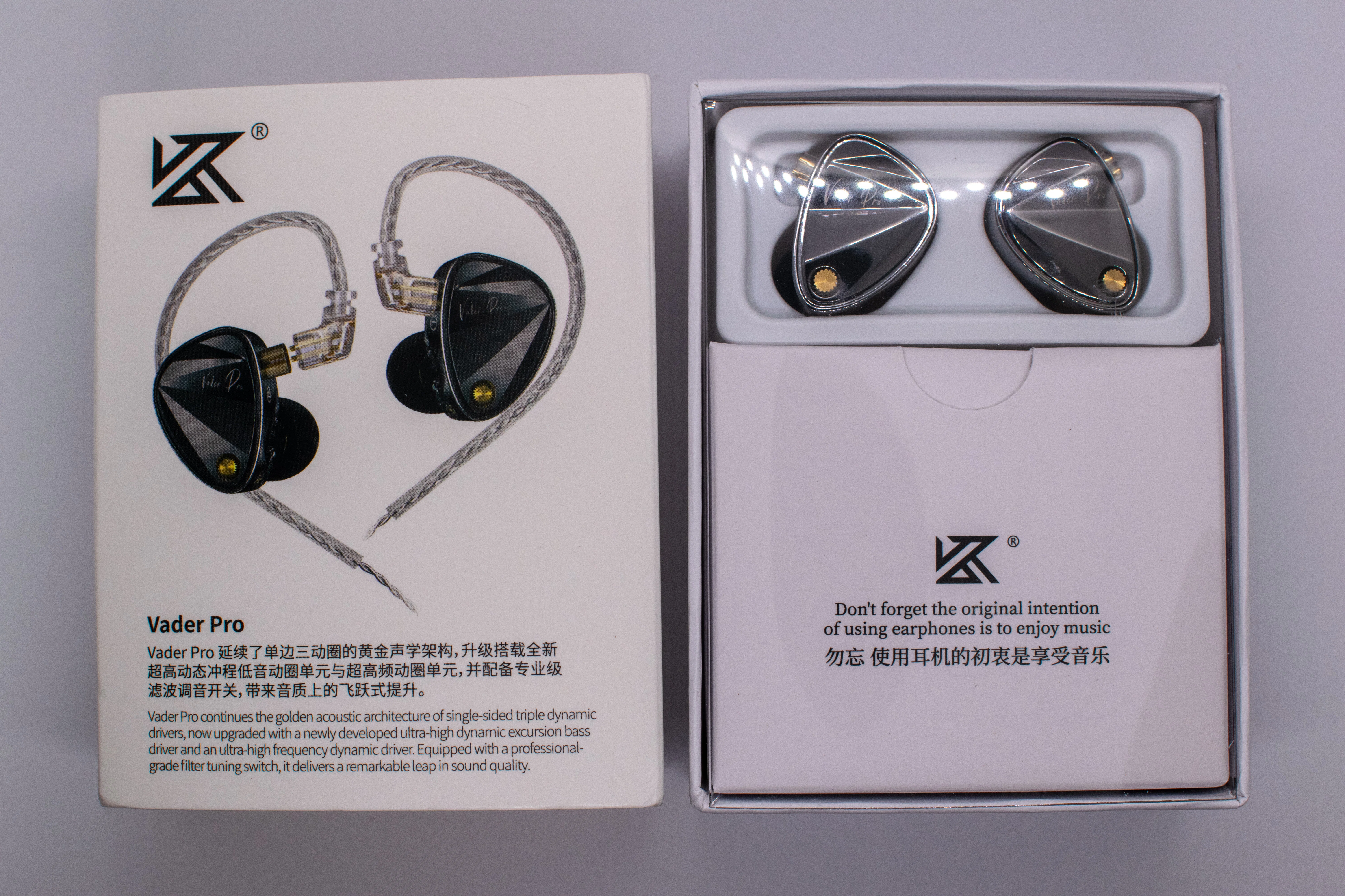 】KZ Vader Pro – 3DDが起こした「美音革命」。（3DD / スイッチ搭載