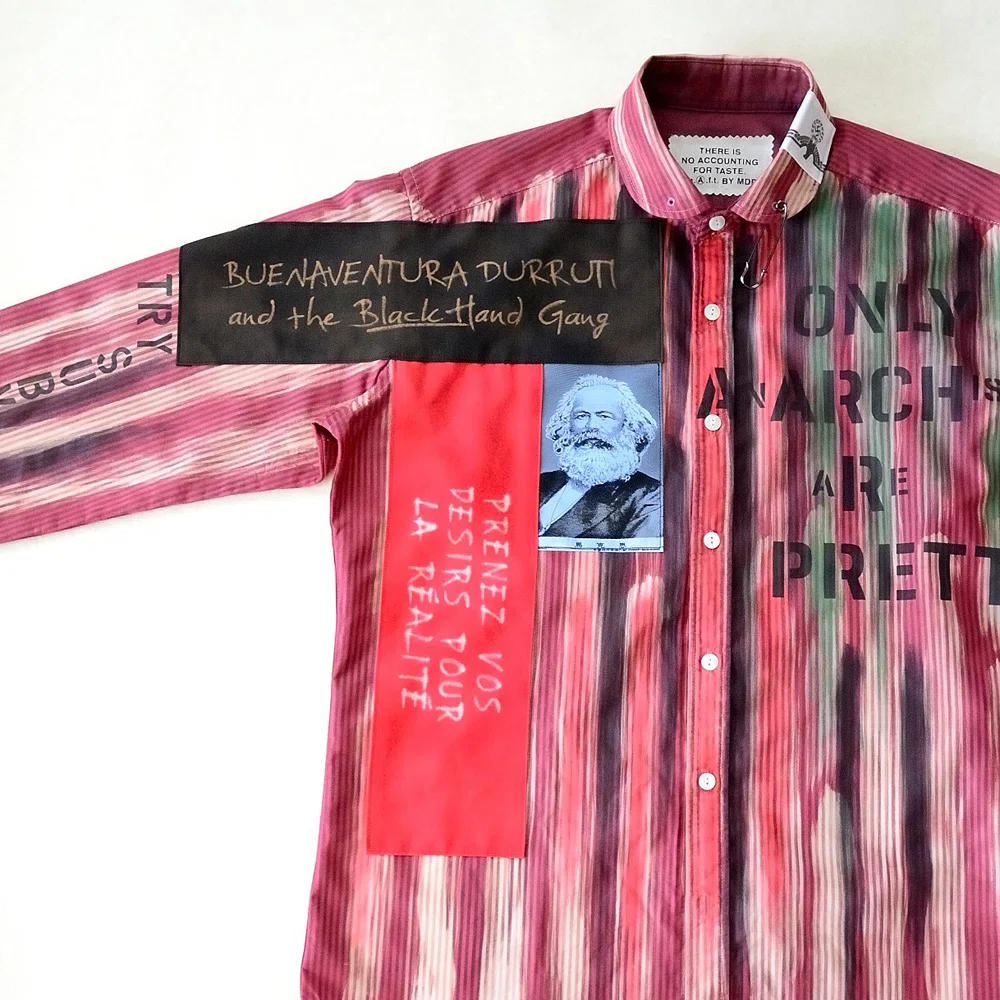 PUNK-69 GOLDLABEL DIY カモ アナーキーシャツ アナーキーシャツ034：もう作らない配色。でも、この「自由さ」は嫌い