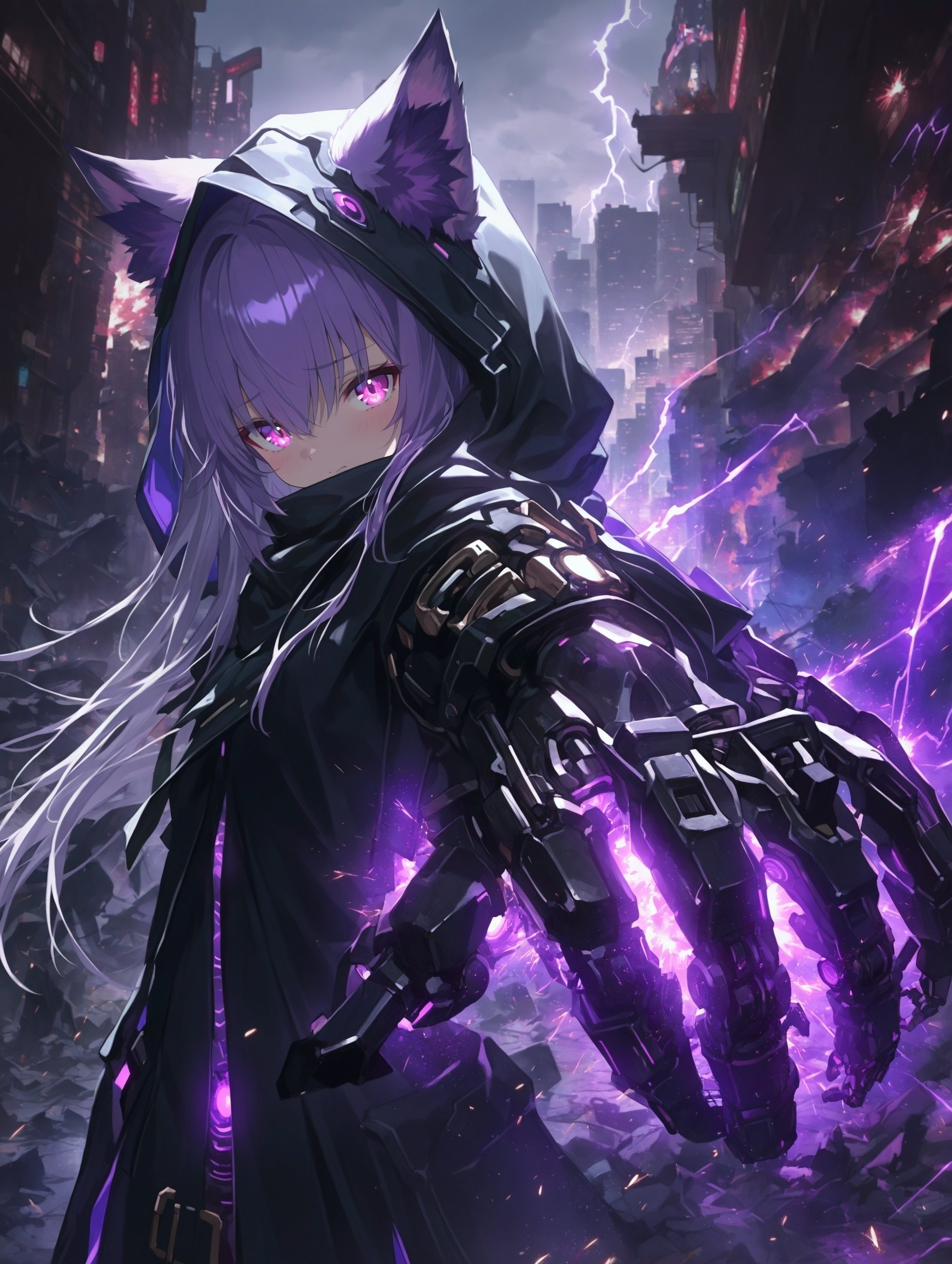 AIイラストギャラリー｜可愛くダークに！メカニックダークファンタジー