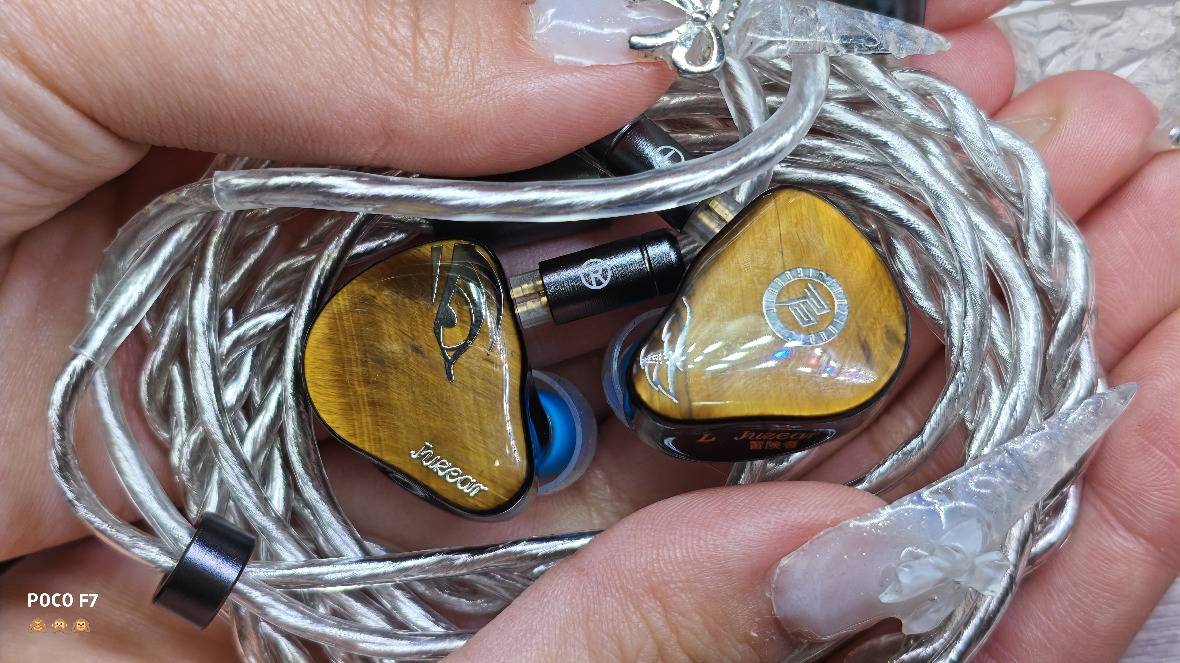 【新品未開封】JUZEAR Harrier ブルー　おまけ付き □Juzear Harrier 冒険者 紹介｜イヤホンジャックと豆🐒@ポタオデ