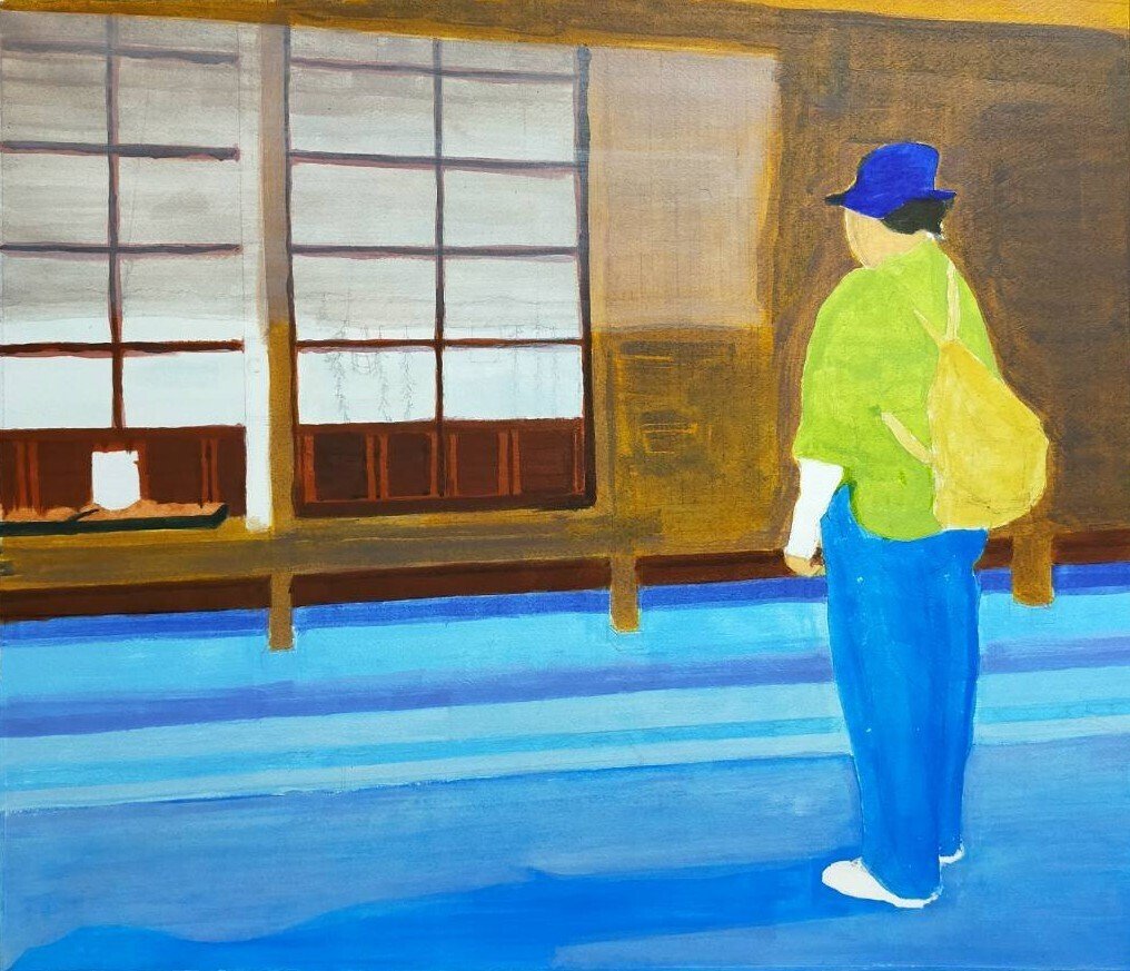 Step10】「郷愁」アクリル画｜瑞島 魁祐（みずしま かいゆう）