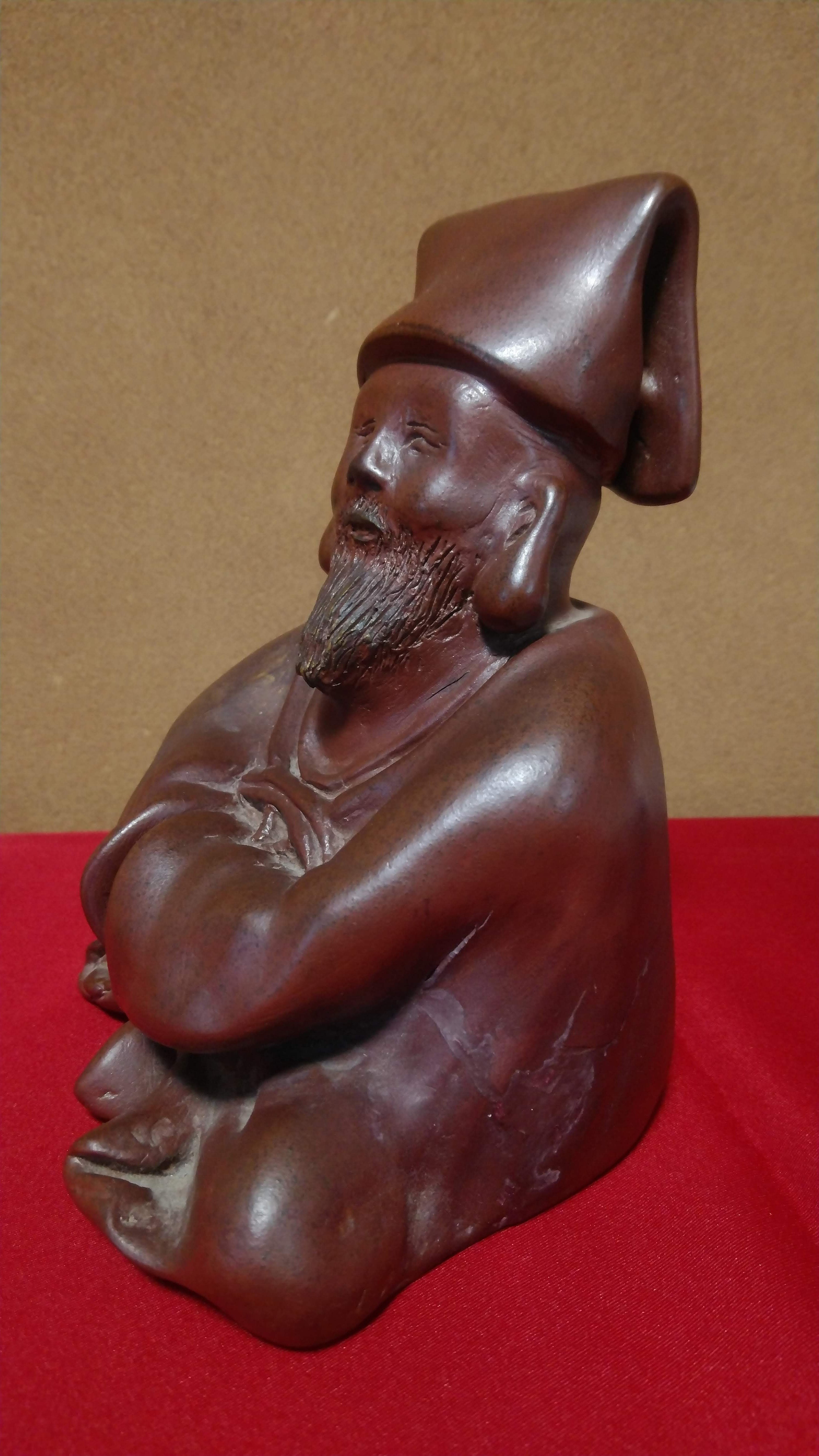 焼き締め土を使って七福神を作る｜ベイちゃん