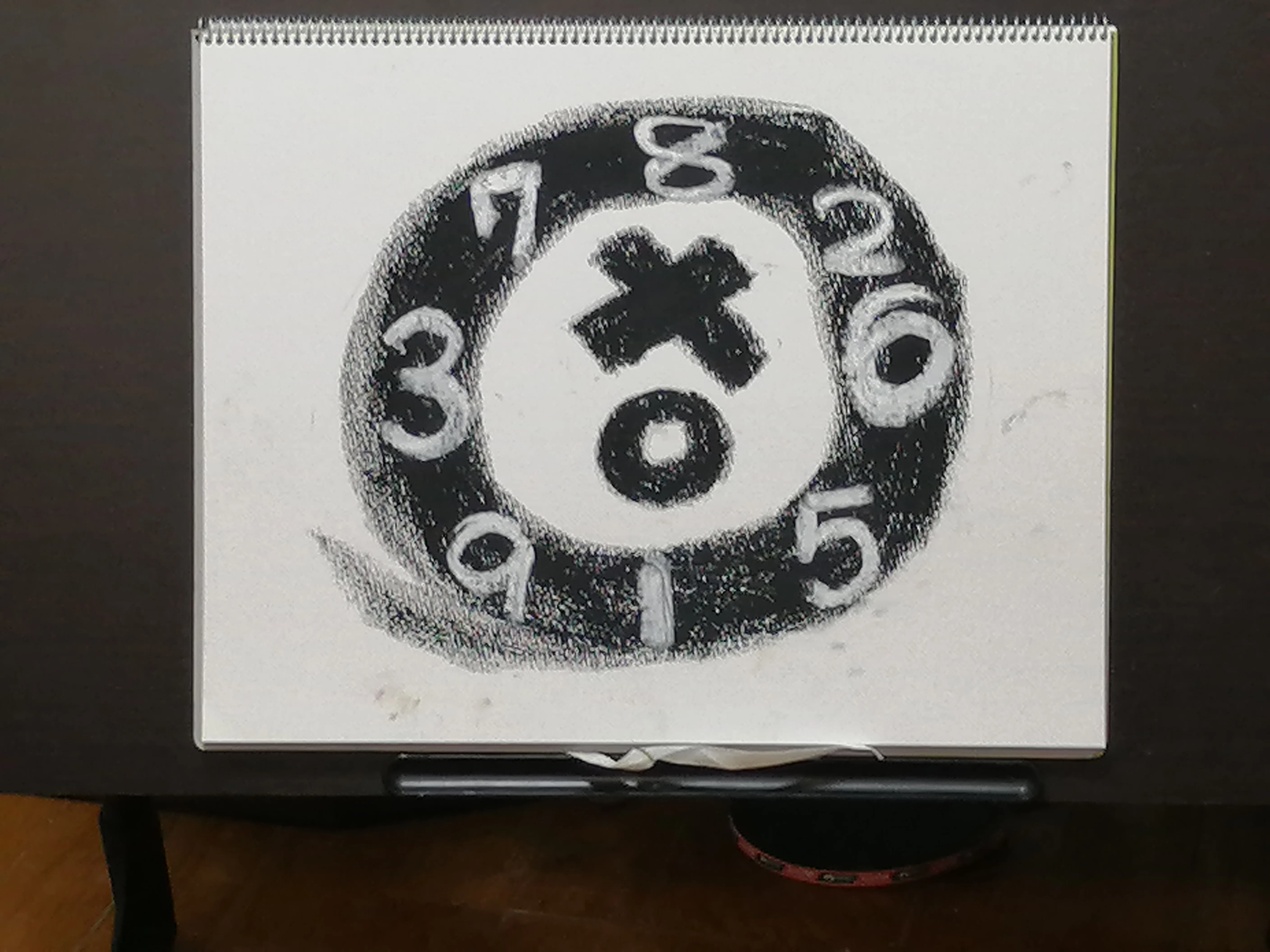 ピカソ風の漢字ART「無」王延偉｜王延偉の漢字ART✖️AI@25年日美展で