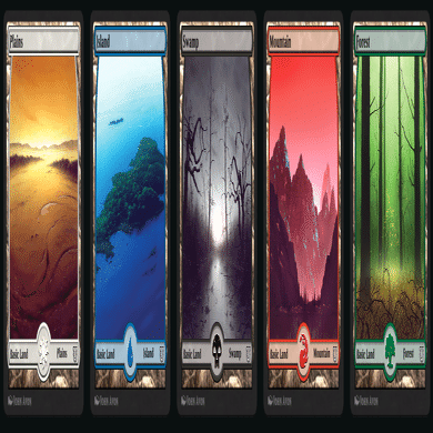 MTGアリーナ】好きな基本土地5選とアイテムの入手性｜Numb