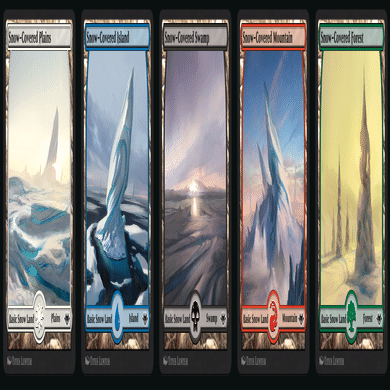 MTGアリーナ】好きな基本土地5選とアイテムの入手性｜Numb