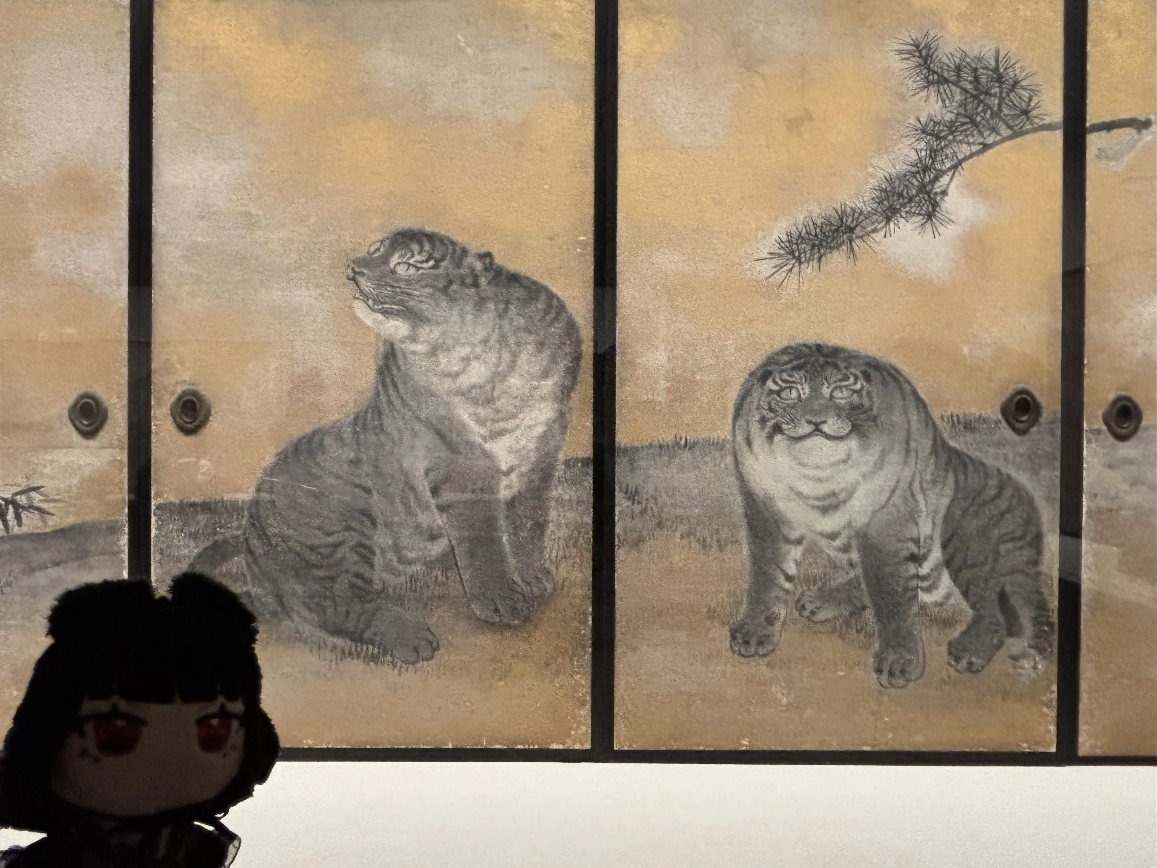納得できなければ、返品可。値下げ交渉応じます。円山応挙の虎 生きた虎を見ずして虎を描け❗️円山応挙展｜立花のらら