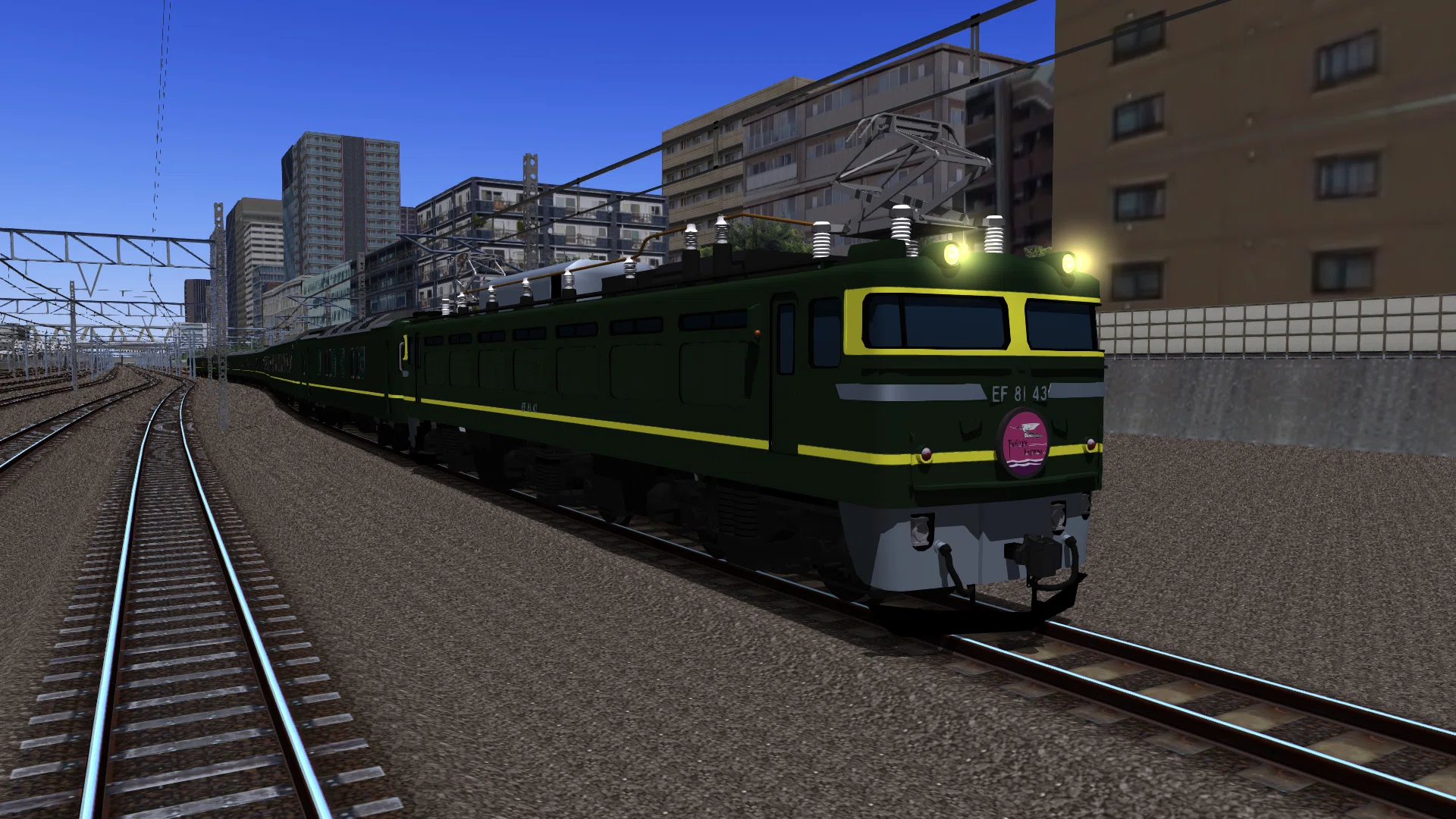 RailSim】EF81形電気機関車｜舞藻(舞藻重工)