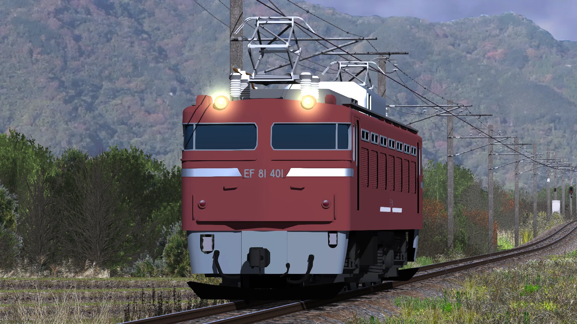 RailSim】EF81形電気機関車｜舞藻(舞藻重工)