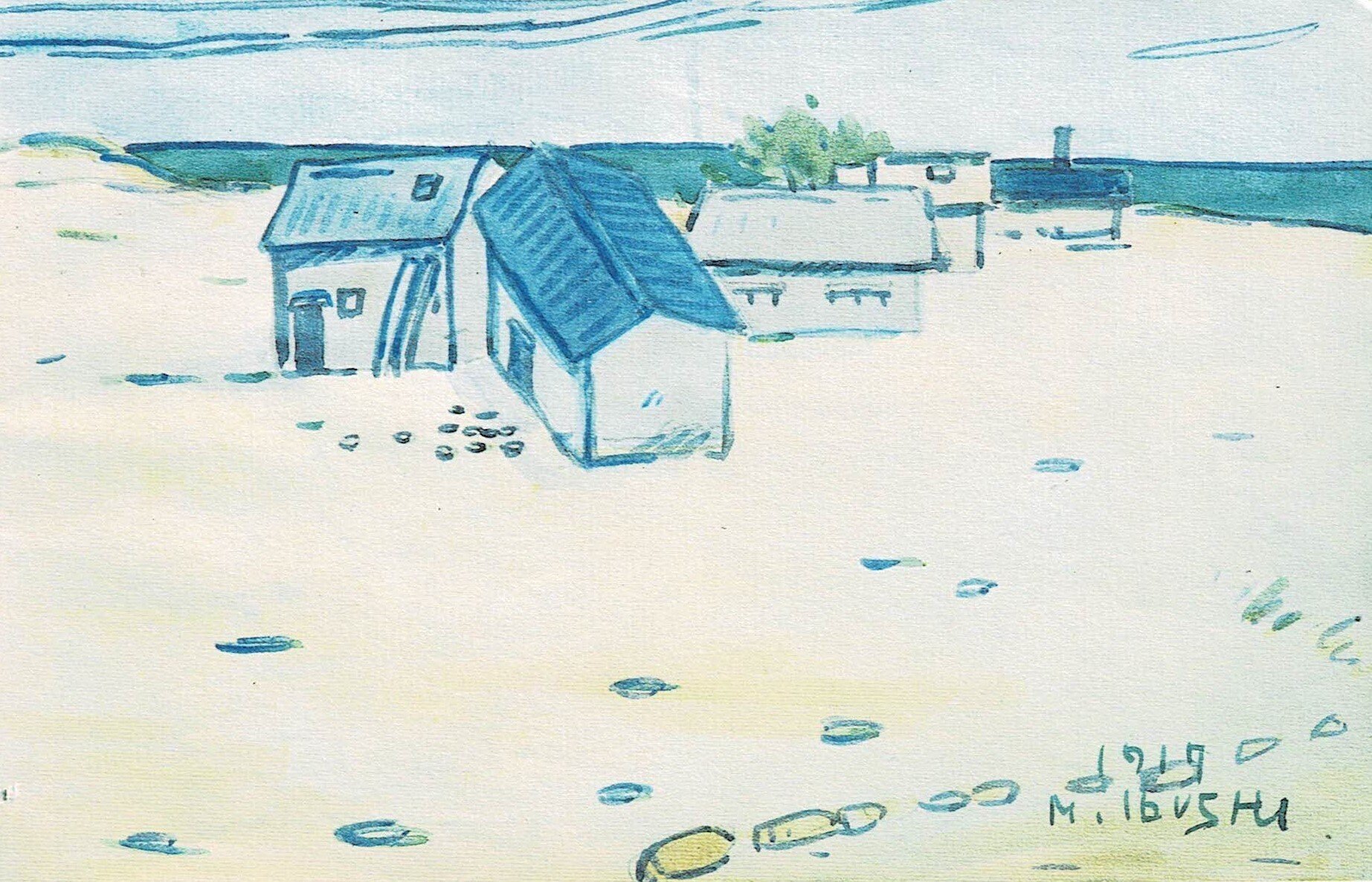 画家を志した少年・井伏鱒二の水彩画【アートのさんぽ】＃41｜谷藤史彦