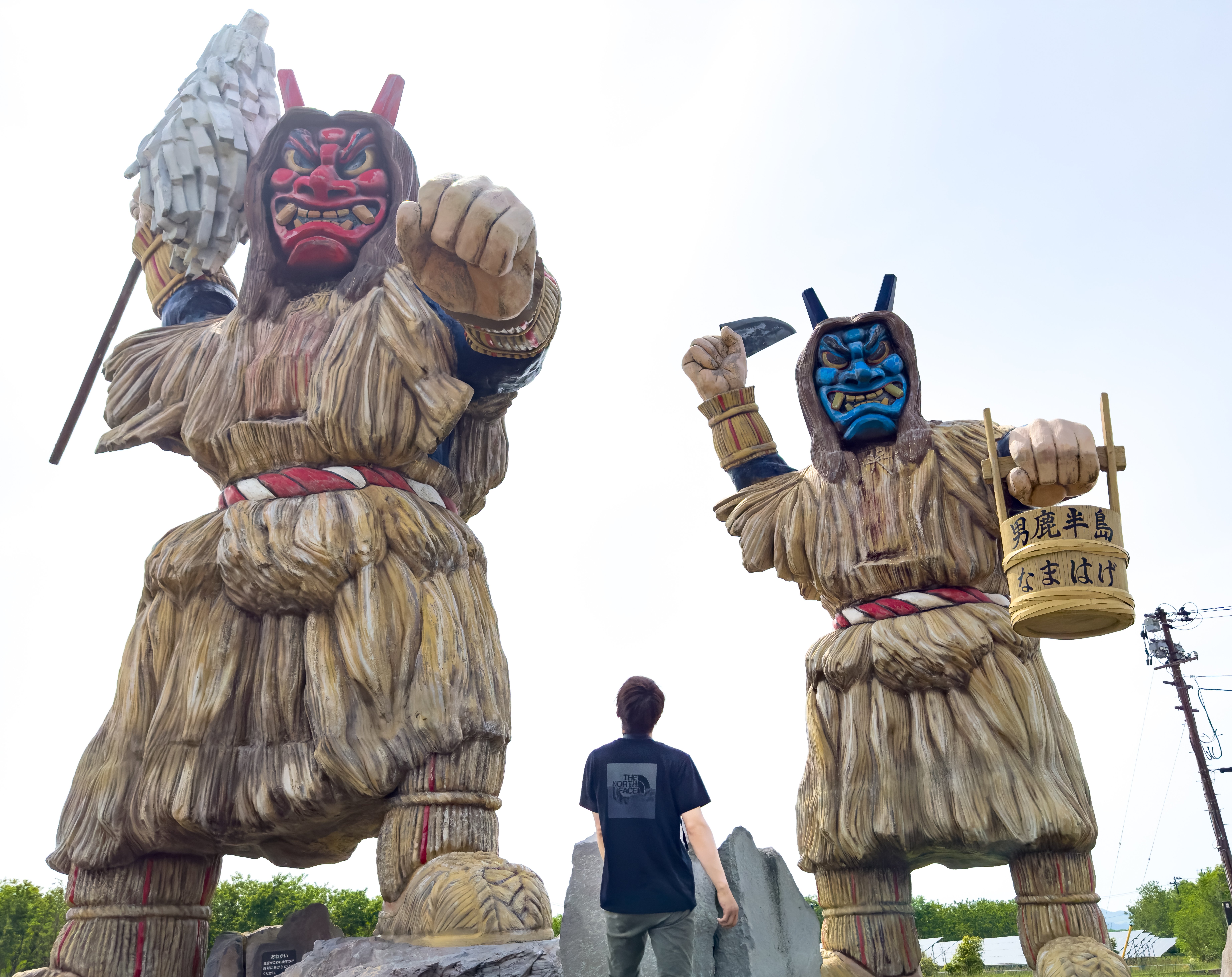 日本一周88~90日目]秋田のシンボル、なまはげ、ゴジラ岩を巡り北上