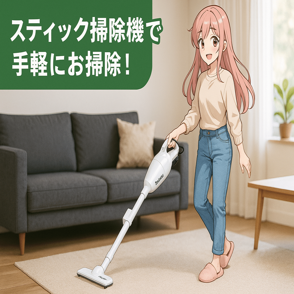 マキタ CL108 コードレス掃除機は本当に“ラク”なのか？軽量スティック
