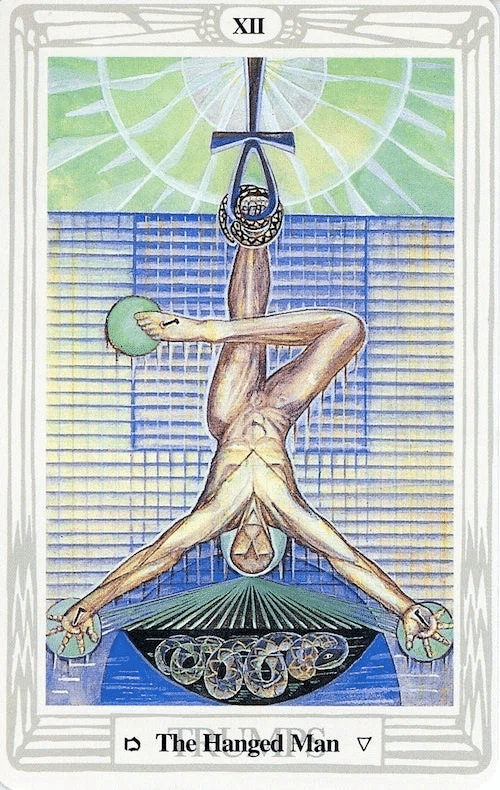 トートタロット講座】Ⅻ. The Hanged Man 吊るされた男【後編