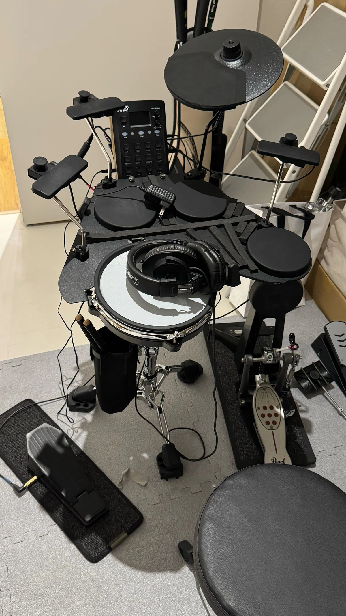ドラム成長期#4】どこでもドラムと生活してたくて・・・CPD-1000という 