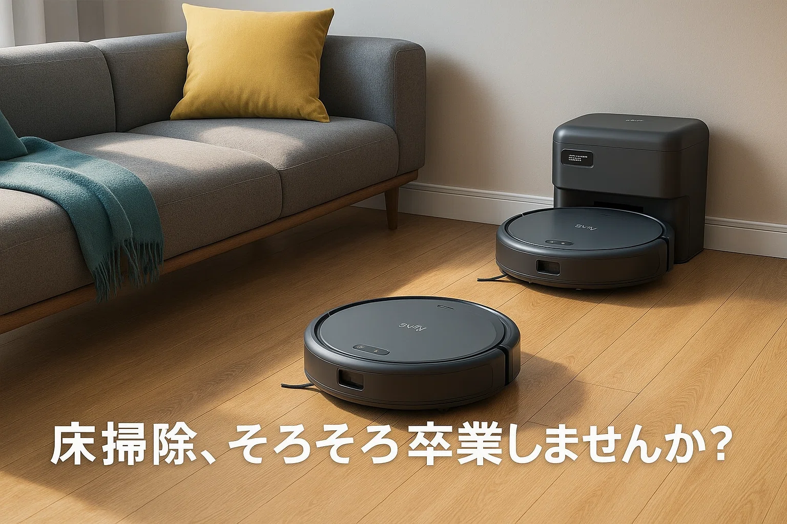 Anker Eufy Robot Vacuum Auto-Empty C10で床掃除をほぼ卒業|自動ゴミ Anker Eufy Robot Vacuum Auto-Empty C10で床掃除をほぼ卒業|自動ゴミ