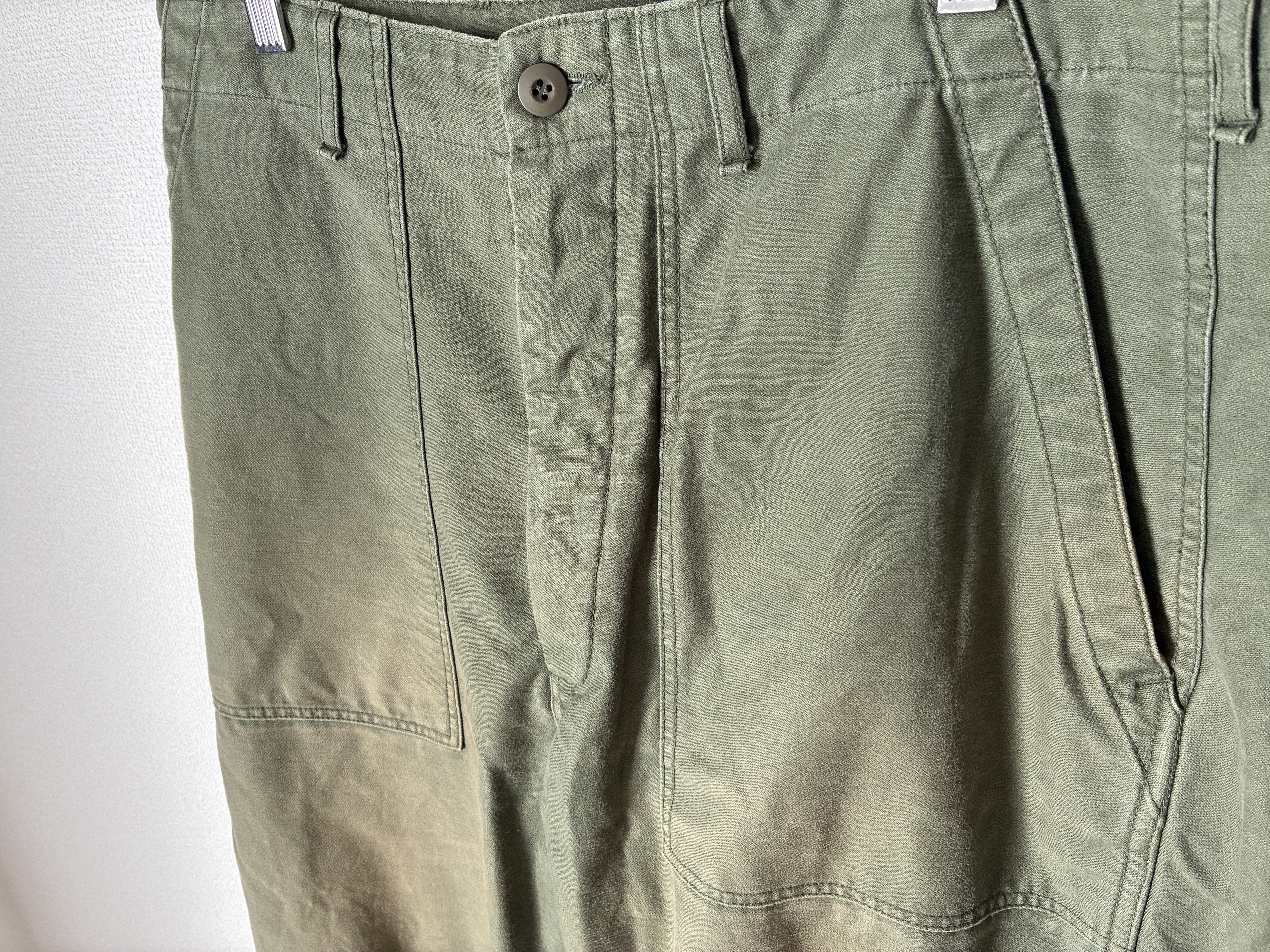 ワイパーインク　米軍OG 107　ベイカーパンツ 未使用　38 X 33 WAIPER.inc ワイパーインク 米軍 OG-107 ユーティリティパンツ