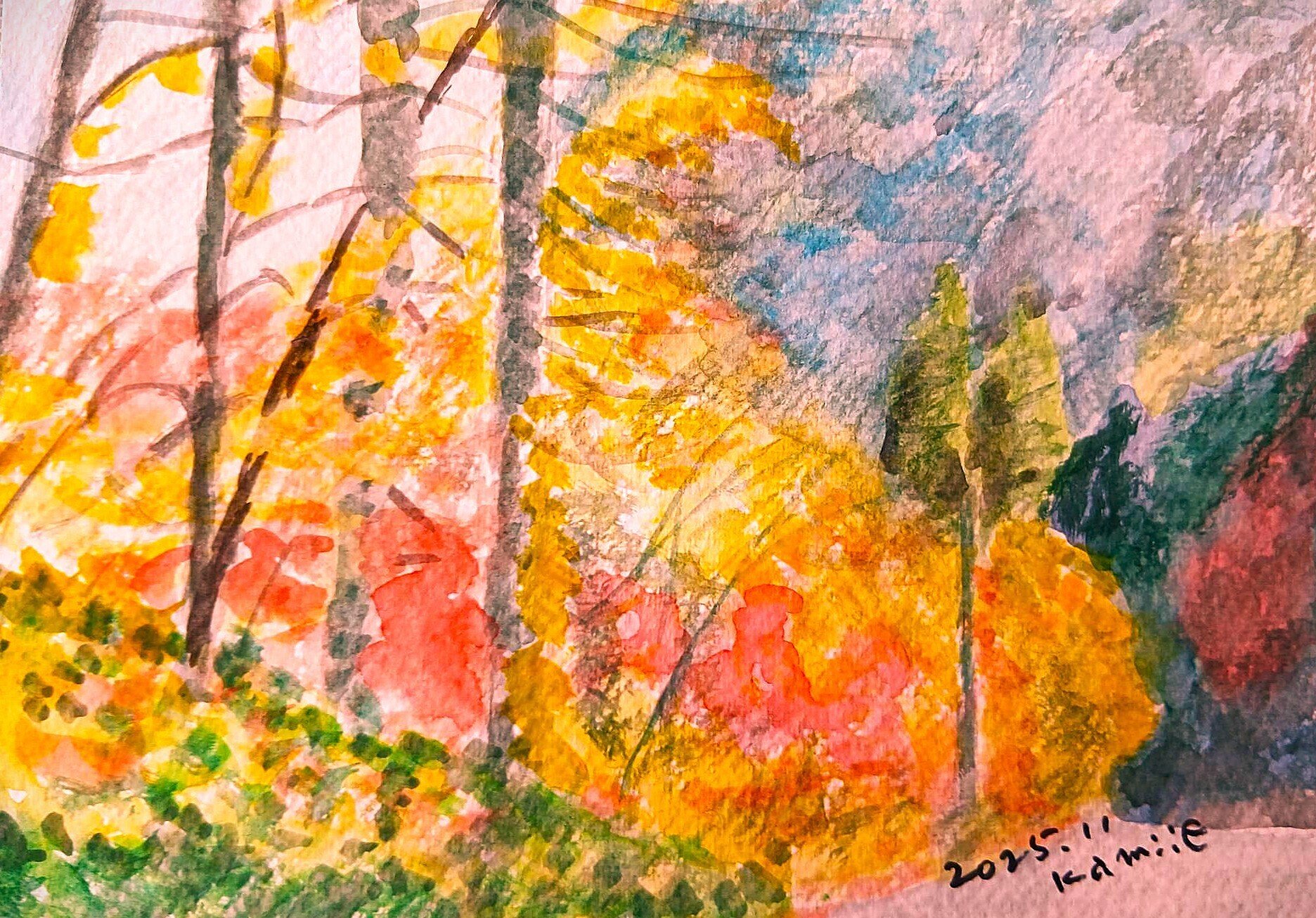 狩勝峠の紅葉(新得町)｜北海道の熊おやじ〜北海道の179市町村の歴史と