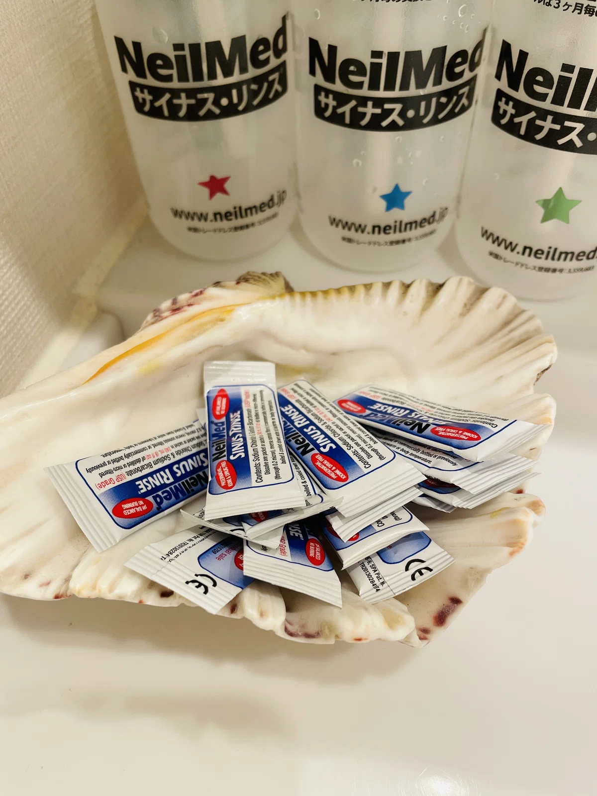 鼻うがいにサイナスリンス