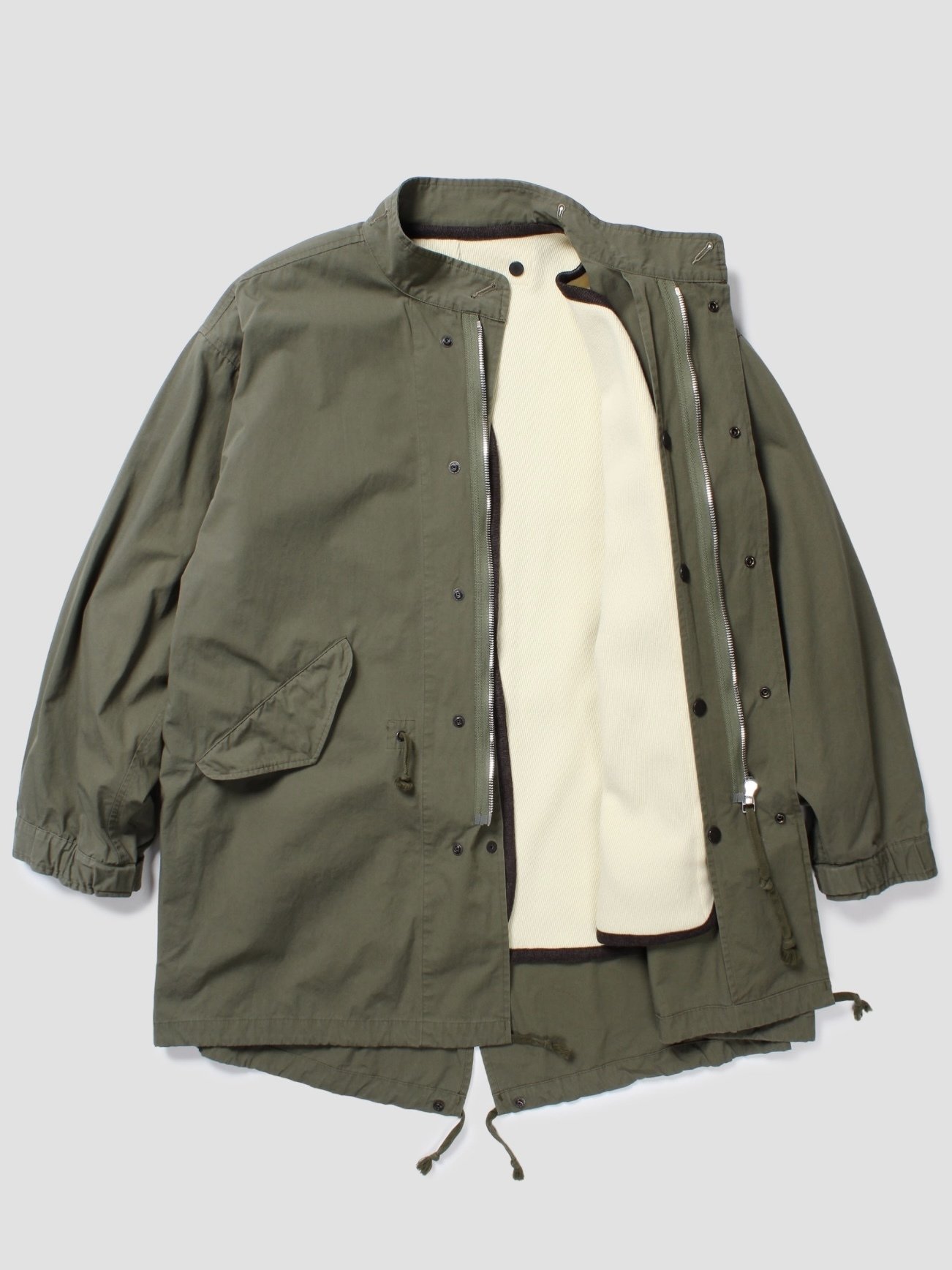 FISHTAIL PARKA W/LINER｜dexim_note