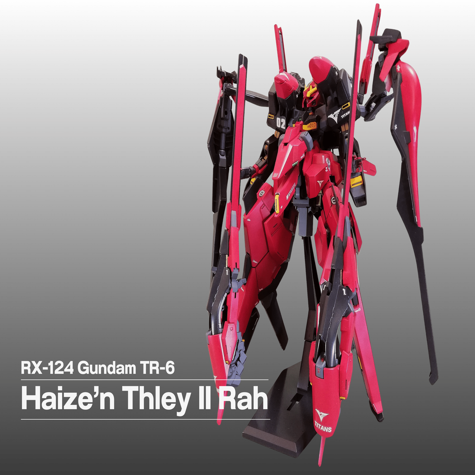 ハイゼンスレイIIラー BANDAI／HGUC RX-124 GundamTR-6 Haize'n Thley