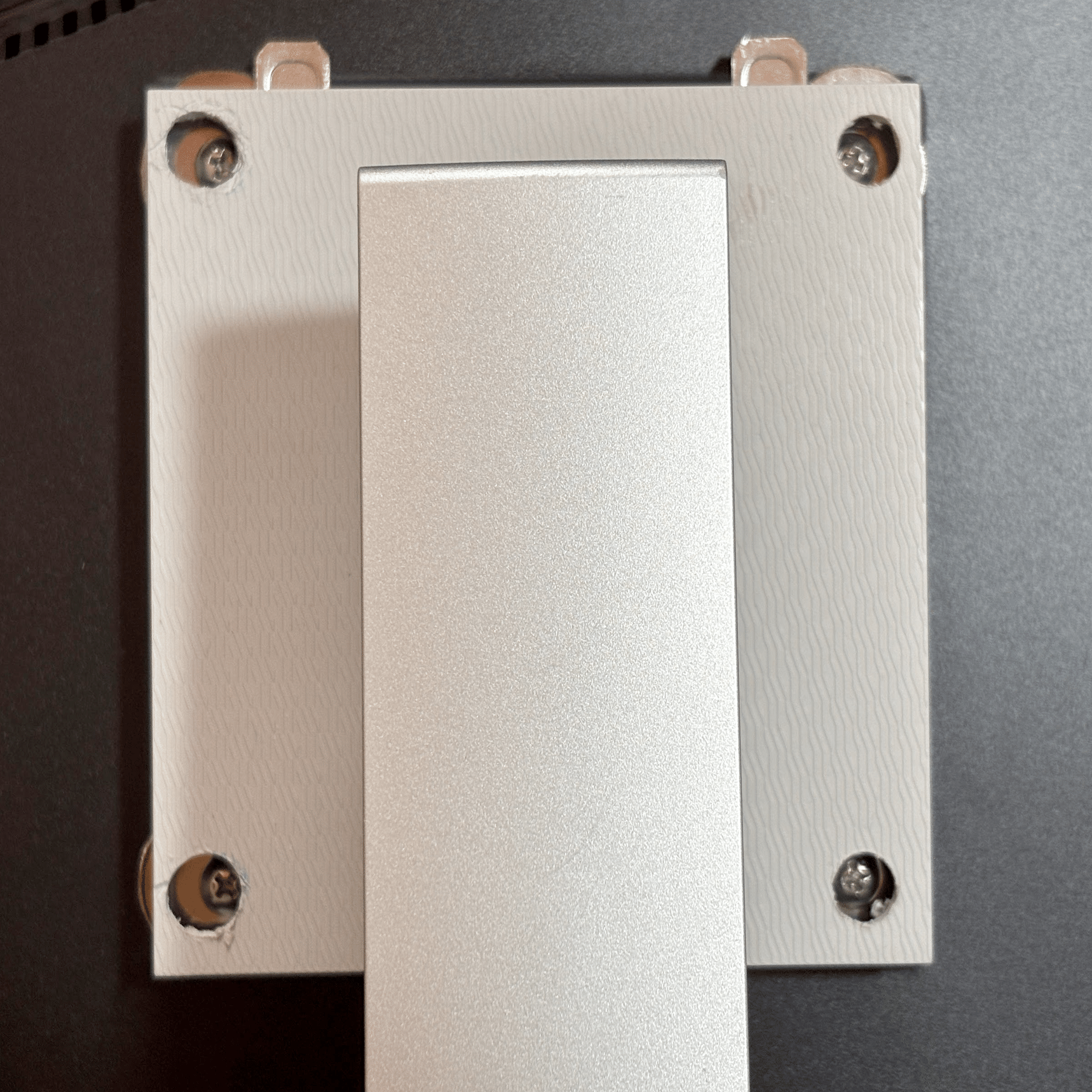 DELL S2722QCのモニタスタンドをJAPANNEXTのモニタ用に加工したメモ