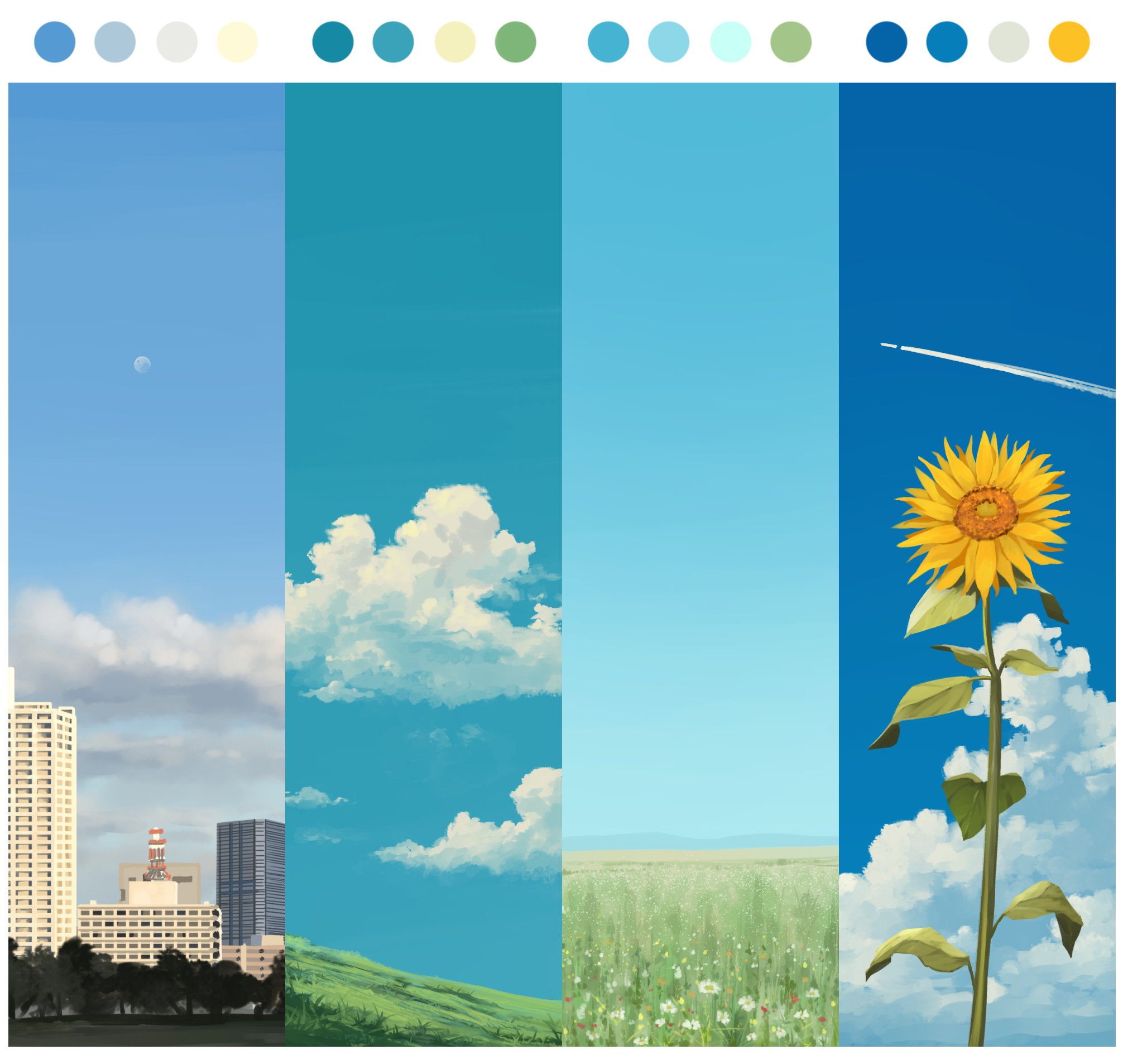 2色だけ選んで雰囲気のある色づかいに！着彩の話｜池上幸輝