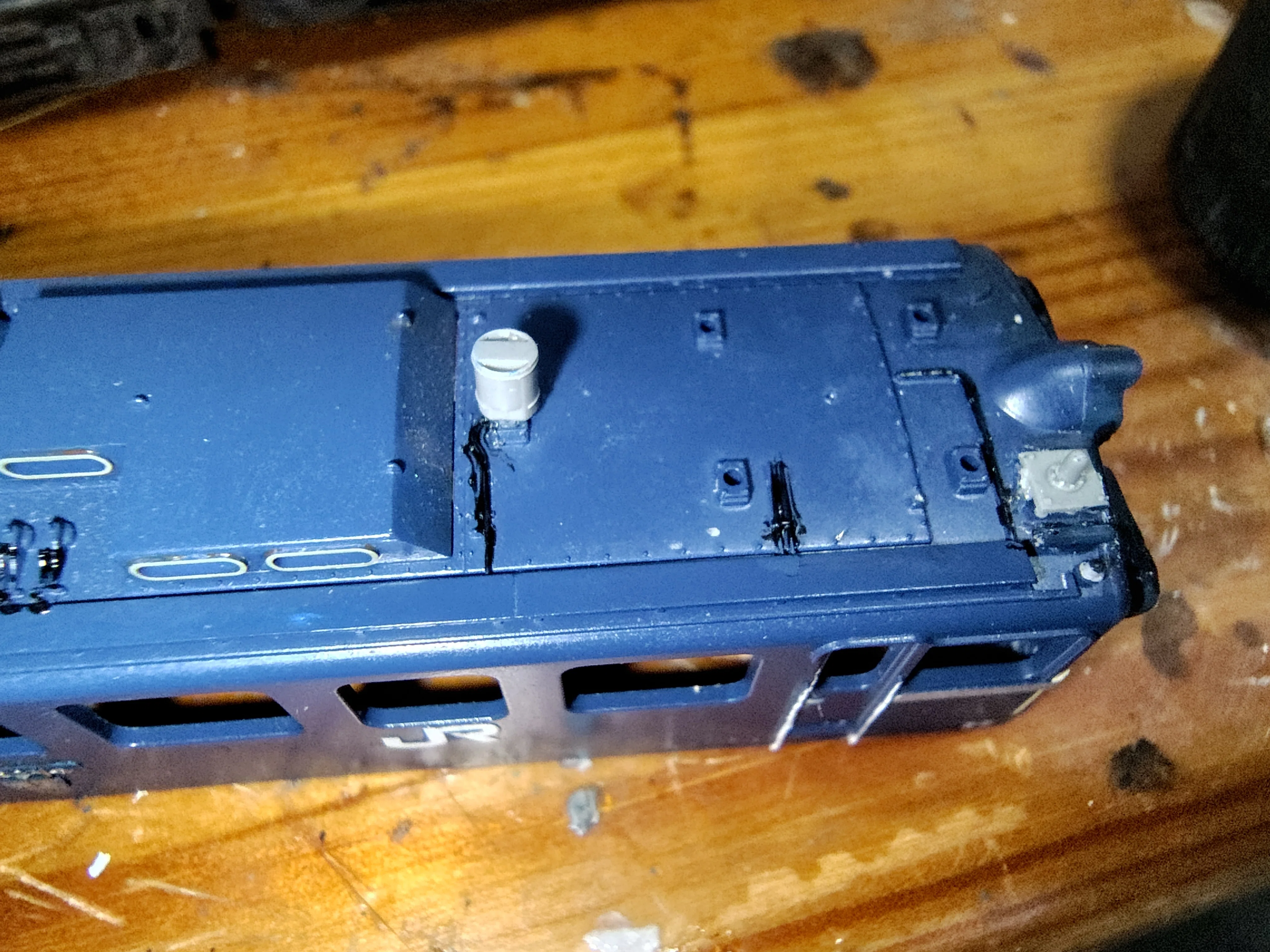 Model Modification》Using TOMIX 9115 & 9181 ED62 for the Iida Line
