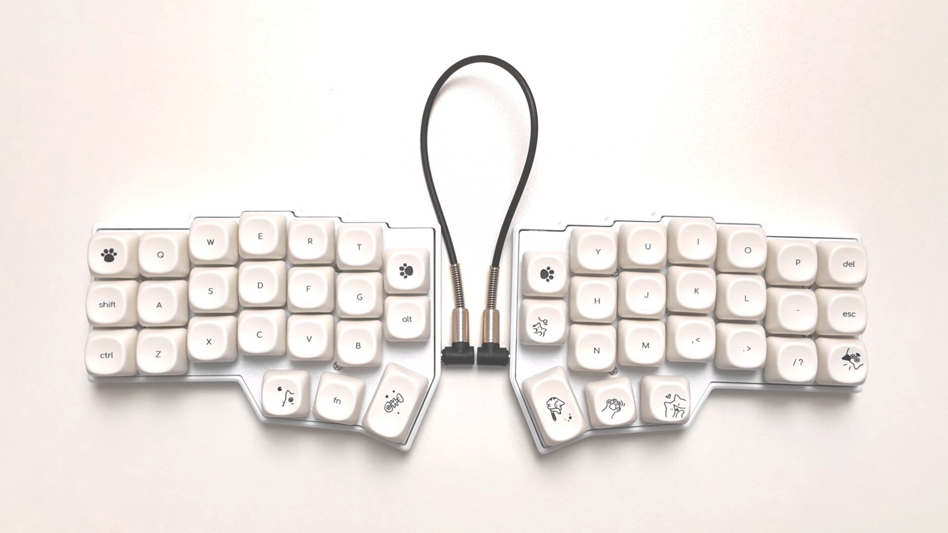 自作キーボード「CORNE V4 CHERRY」のキーバインド、ブロガー版です