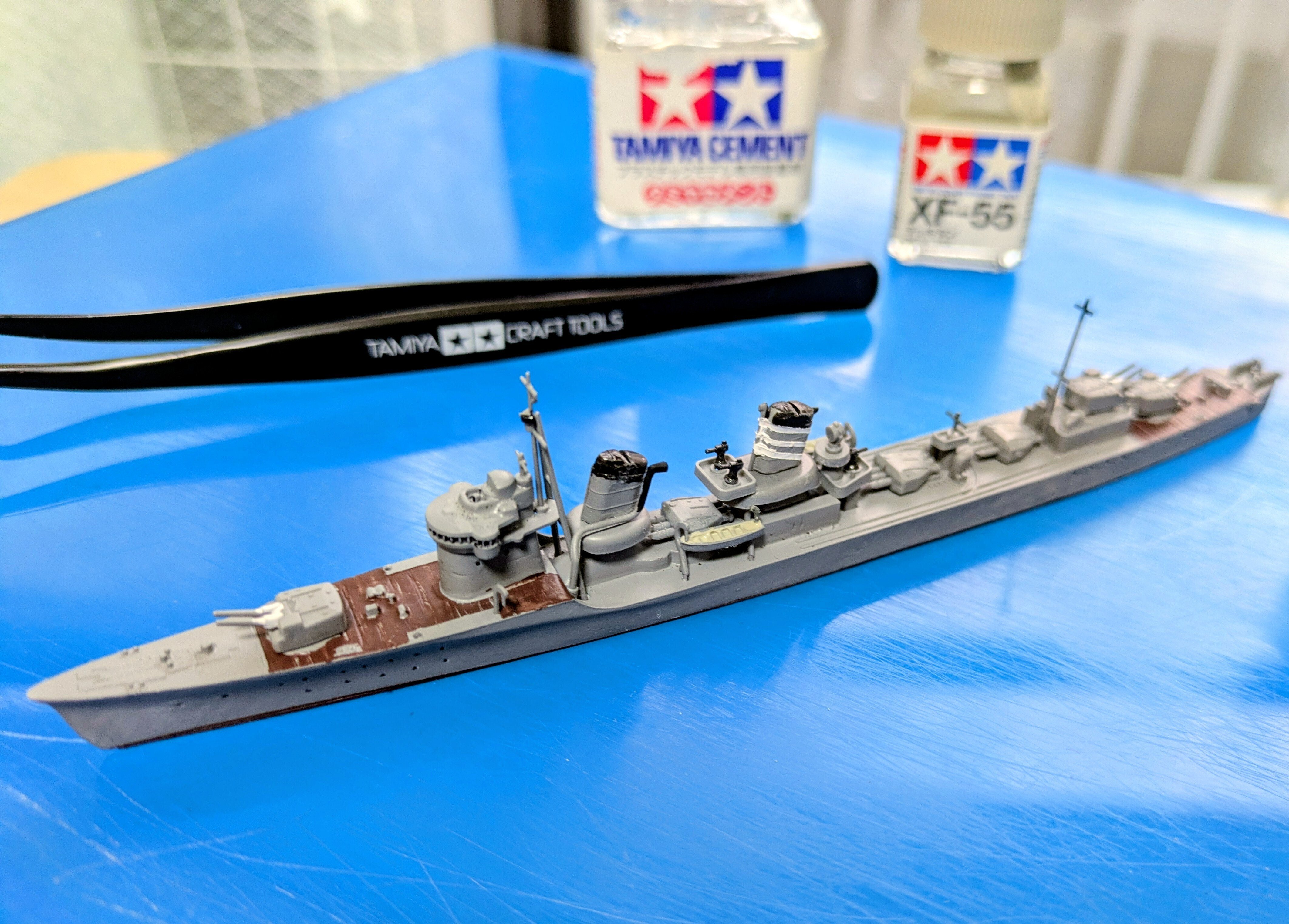 駆逐艦綾波 プラモ日記 11月3日〜24日(完) 製作10日｜Masa/お絵かき