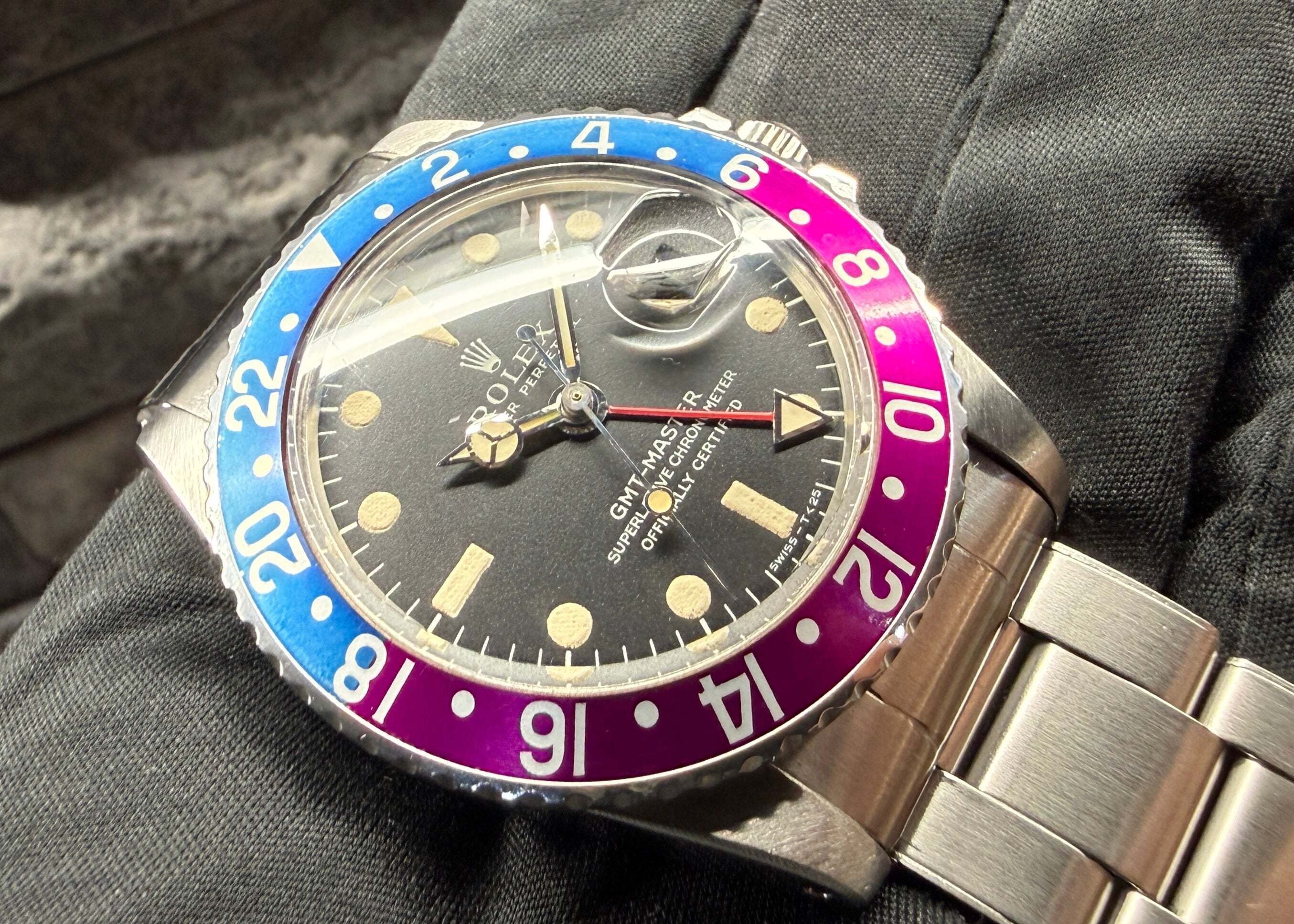 キレイなフクシアインサートが魅力！ GMTマスターRef.1675｜金子 剛