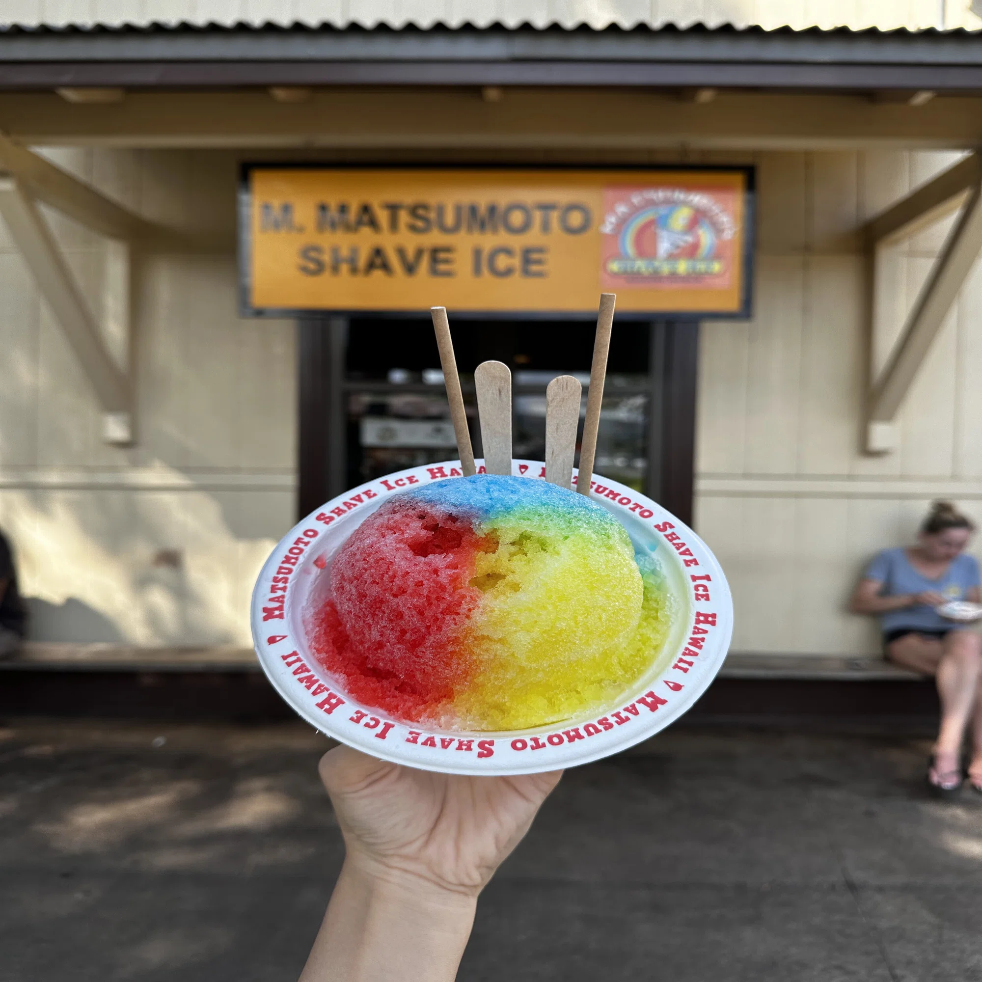 Hawaii Gourmet 11] MATSUMOTO SHAVE ICE | Rainbow｜ひなこ｜旅ログ