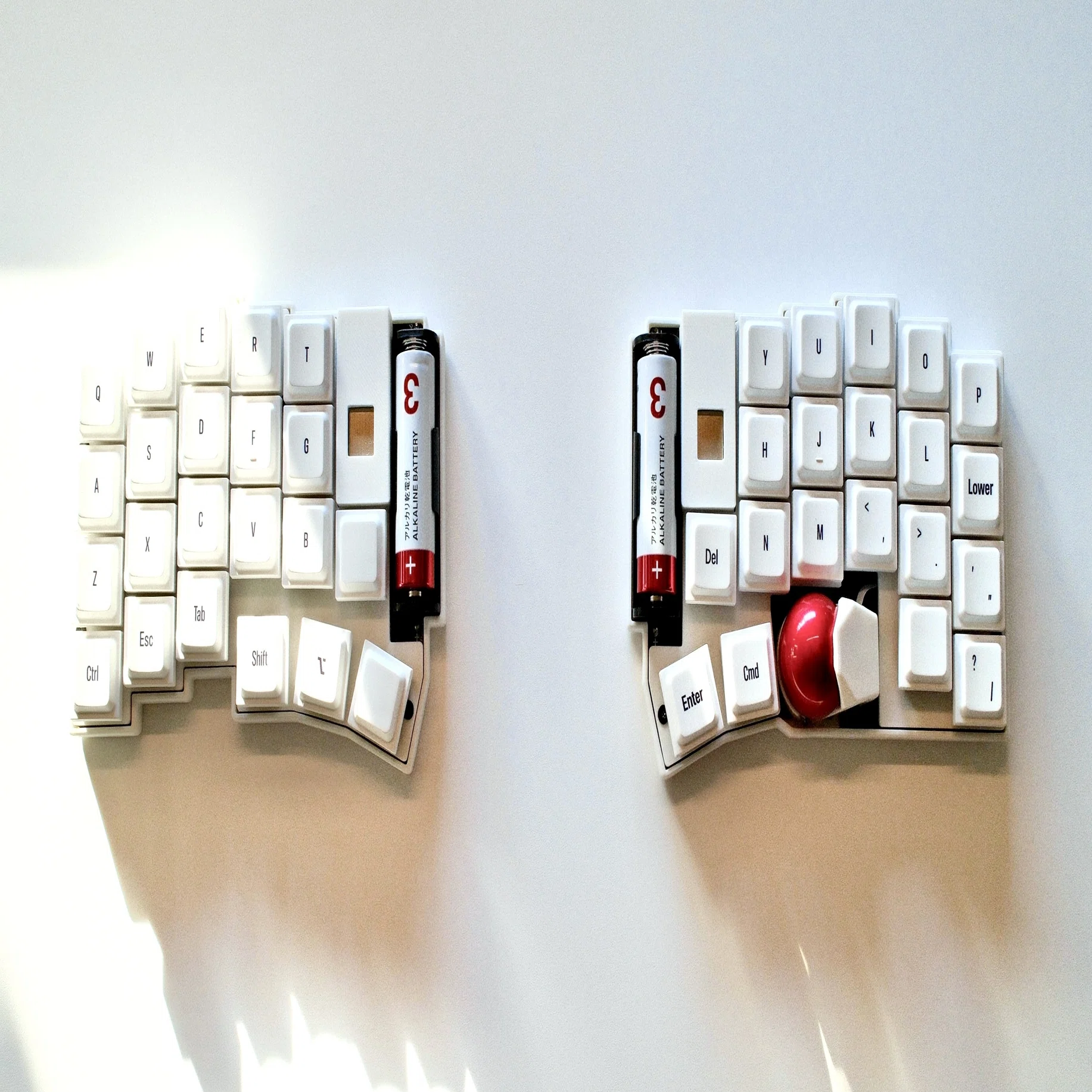 分割キーボード torabo-tsuki LP(S) が素晴らしいので、ケースを自作し 